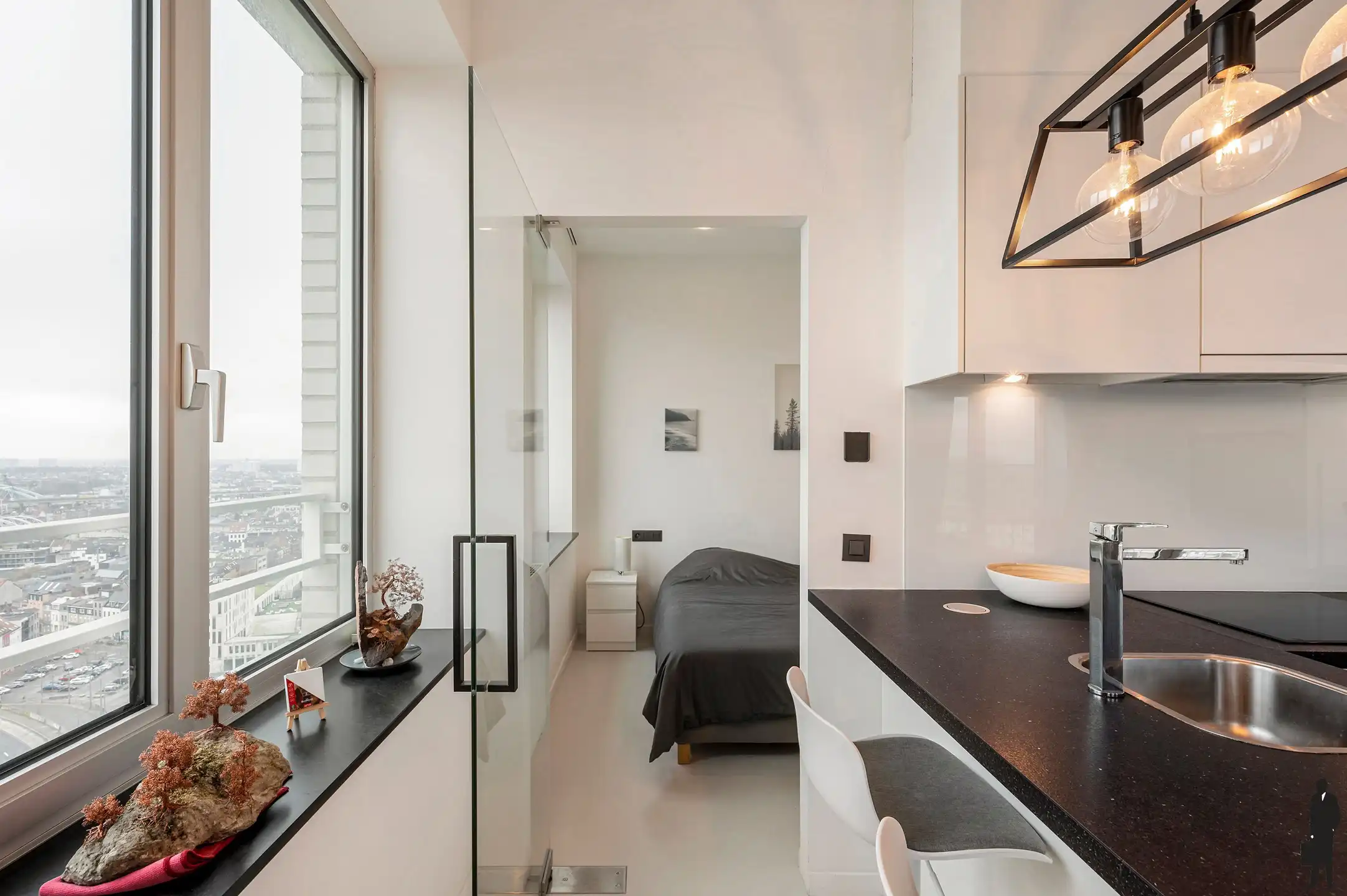 Wonen boven Antwerpen – Exclusief Panorama op de 19e verdieping foto 7