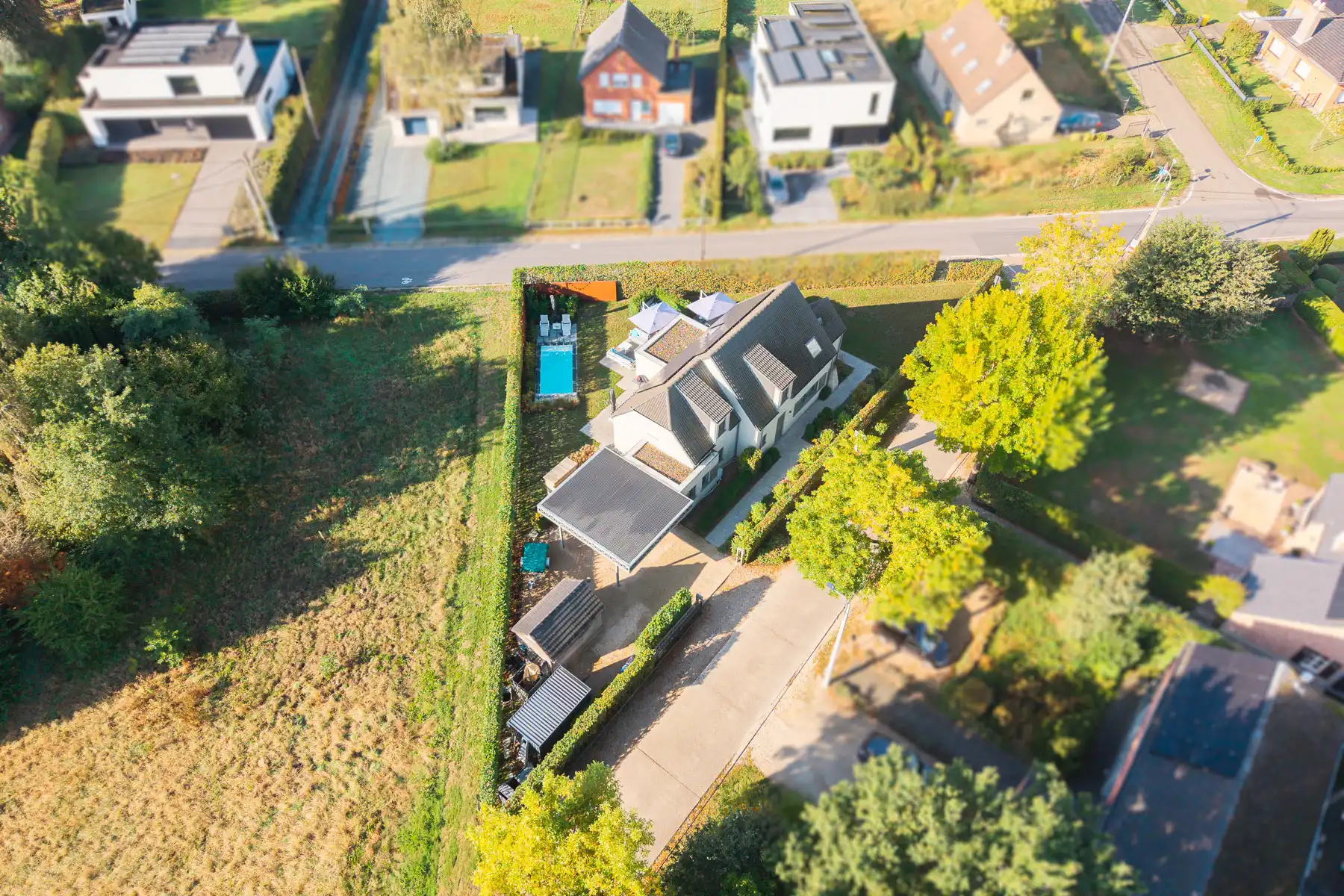 Exclusieve open bebouwing met zwembad te Bonheiden foto 2