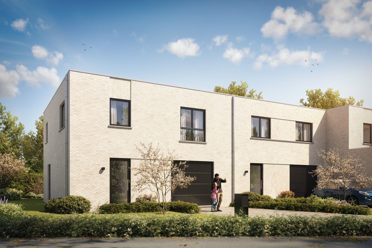 Gesloten nieuwbouwwoning te Wielsbeke foto {{pictureIndex}}