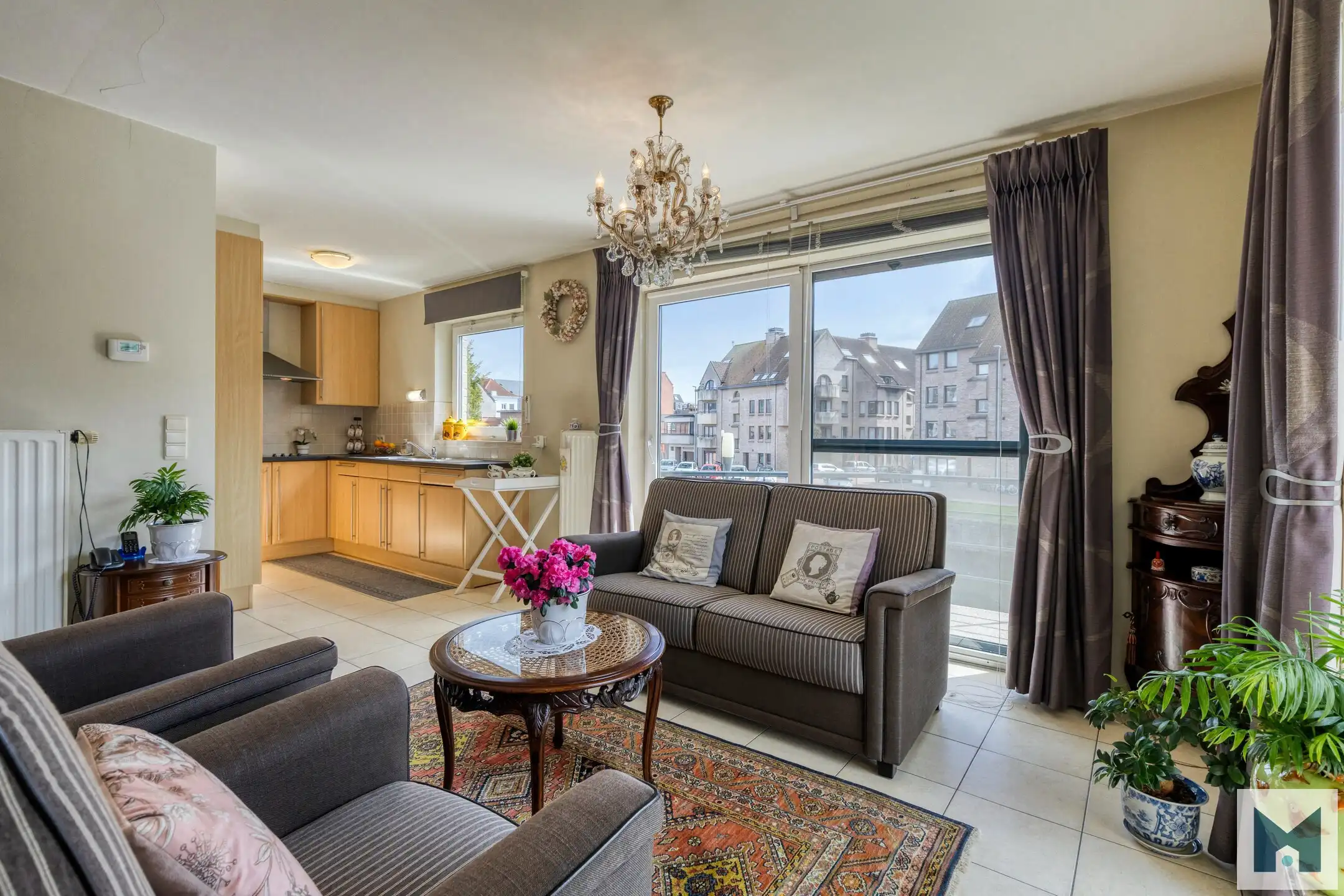 Lichtrijk app. met 2 slpks en prachtig zicht op het water! foto 6