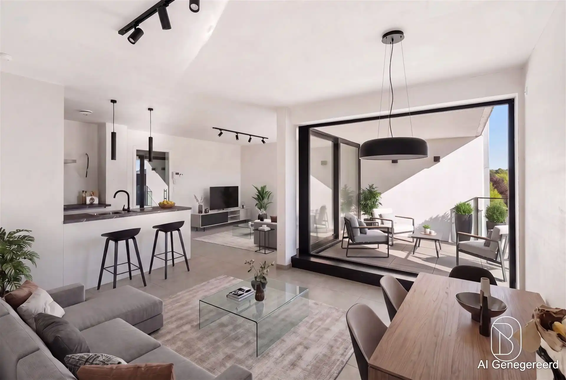 Goedgelegen energiezuinig kwalitatief duplexappartement. foto 4