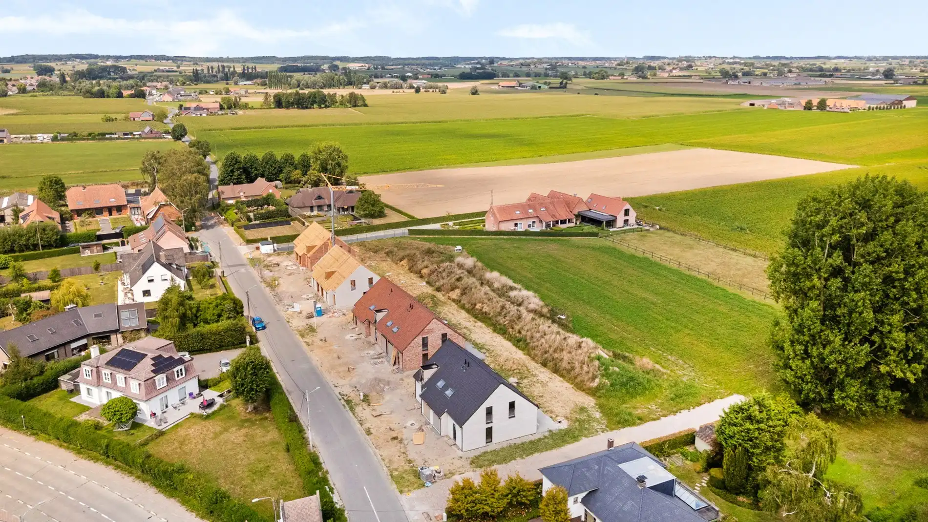 LOT 1 - HOB OP 573M² GROND MET 3 SLPKS, GARAGE EN TUIN foto 3