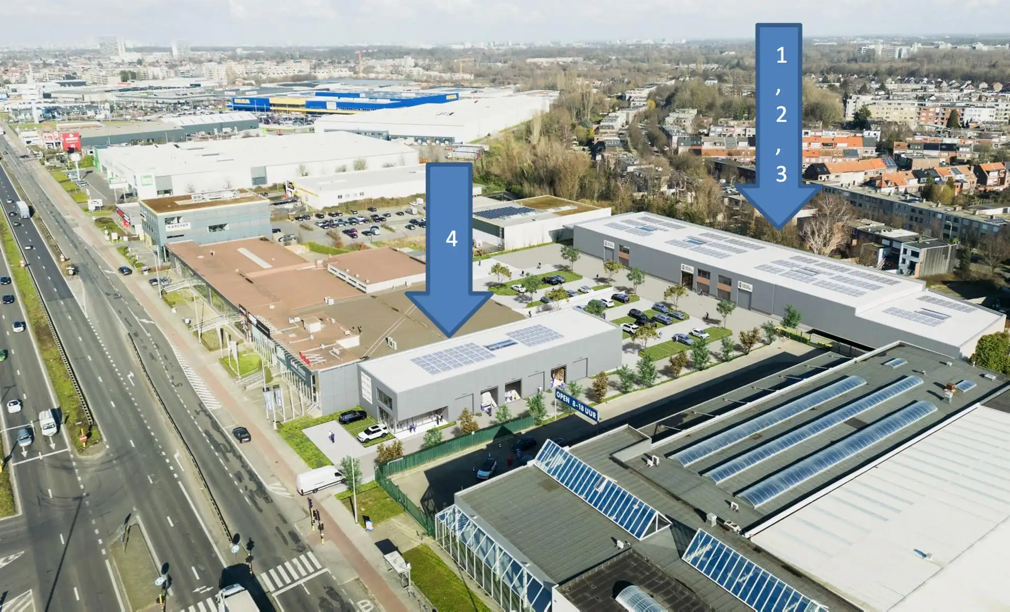 Nieuwbouw KMO UNIT 1211 m2 te WILRIJK foto 18