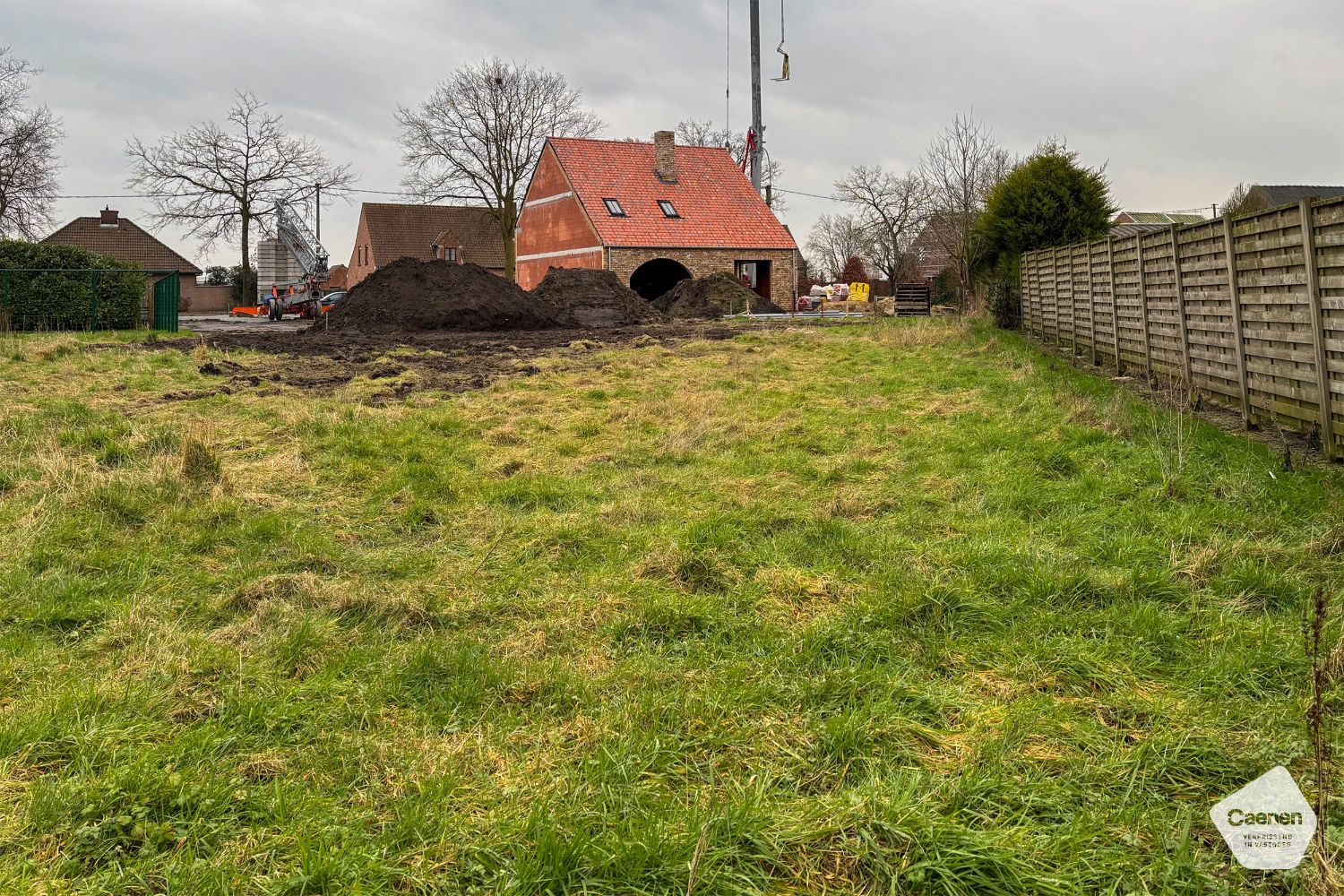 Bouwgrond voor open bebouwing in het landelijke Ruddervoorde. foto 2