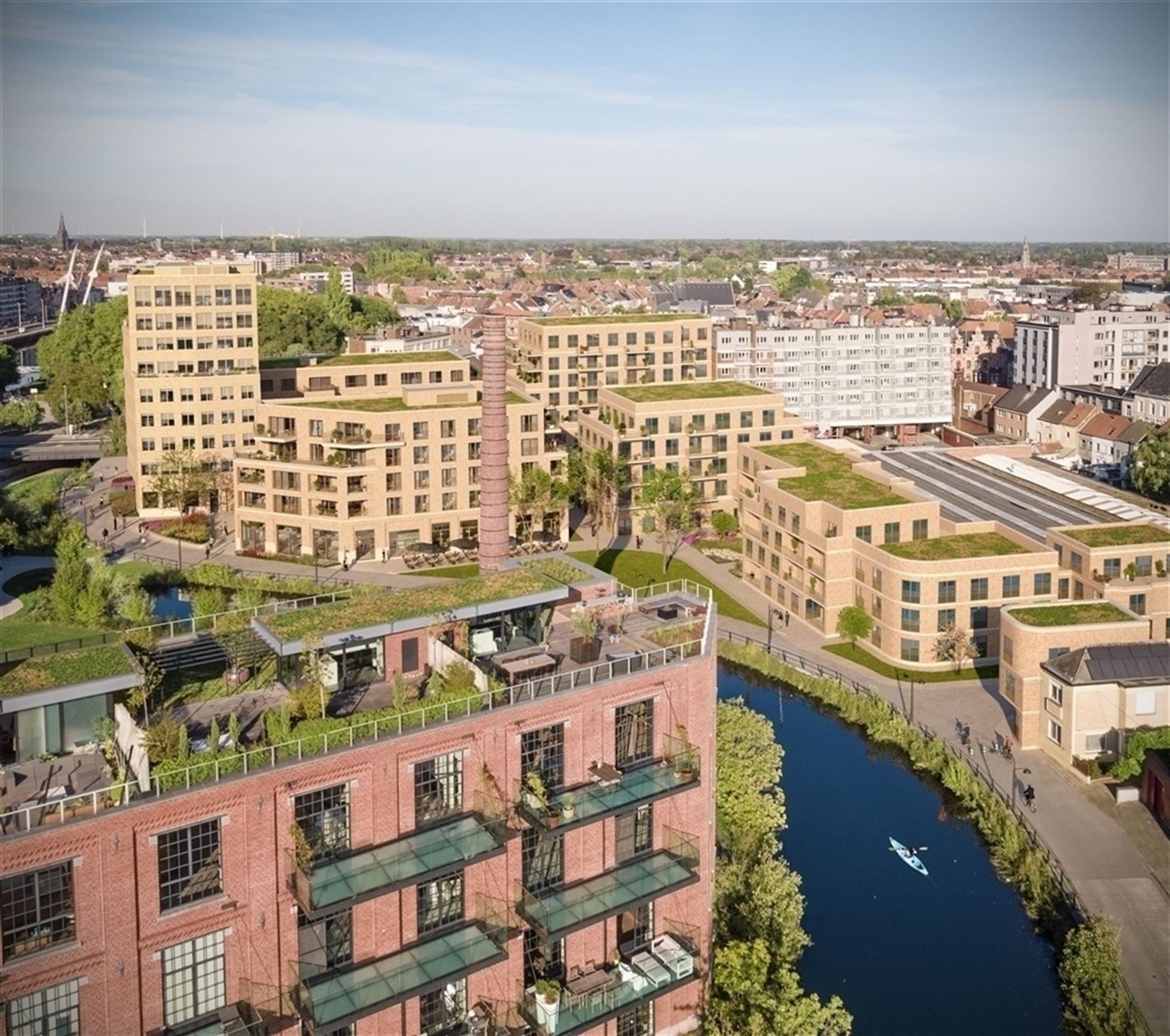 Nieuwbouwkantooor nabij het Gentse stadscentrum Keizerpoort met oppervlakte van 257 m² foto 11