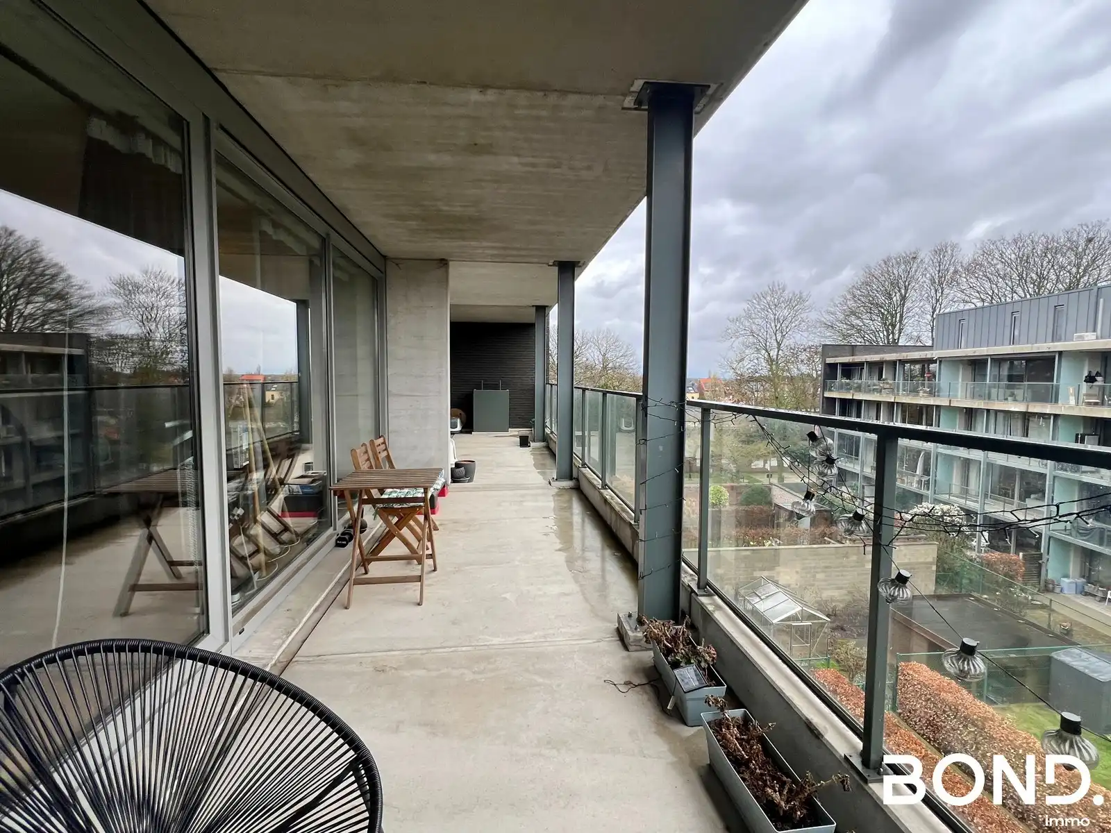 Ruim twee slaapkamer appartement te huur in Herent foto 6