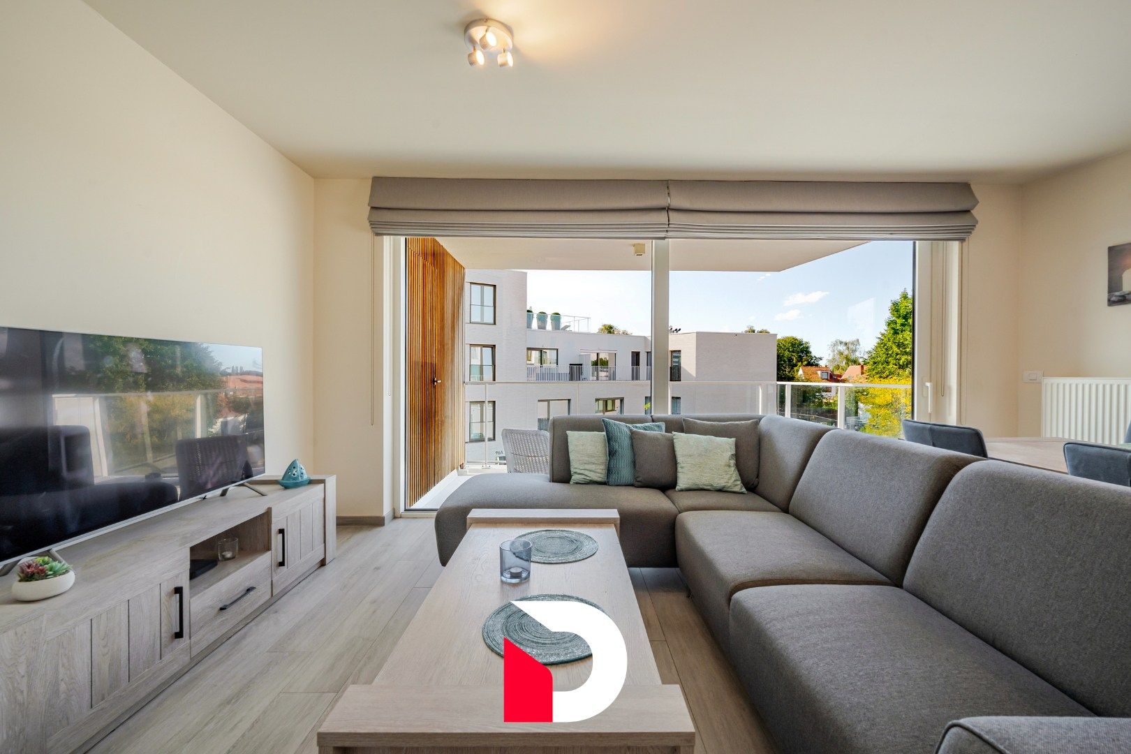 Hoekappartement met ruim terras in nieuwbouwresidentie te Sint-Michiels foto 8