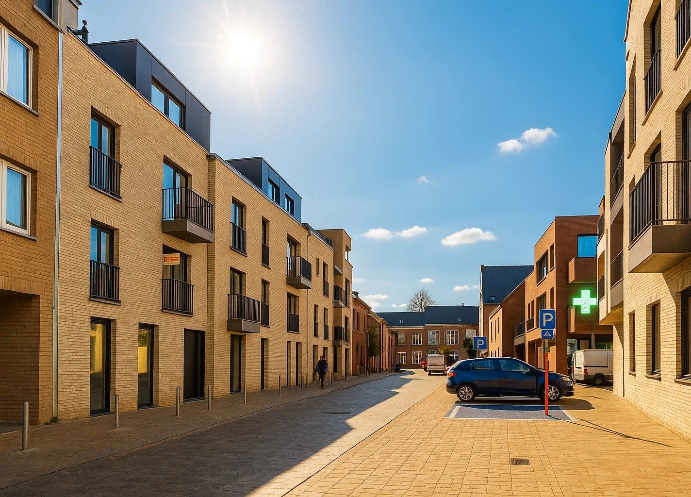 Luxe appartement met terras en lift in Hamme, 2 slaapkamers foto 2