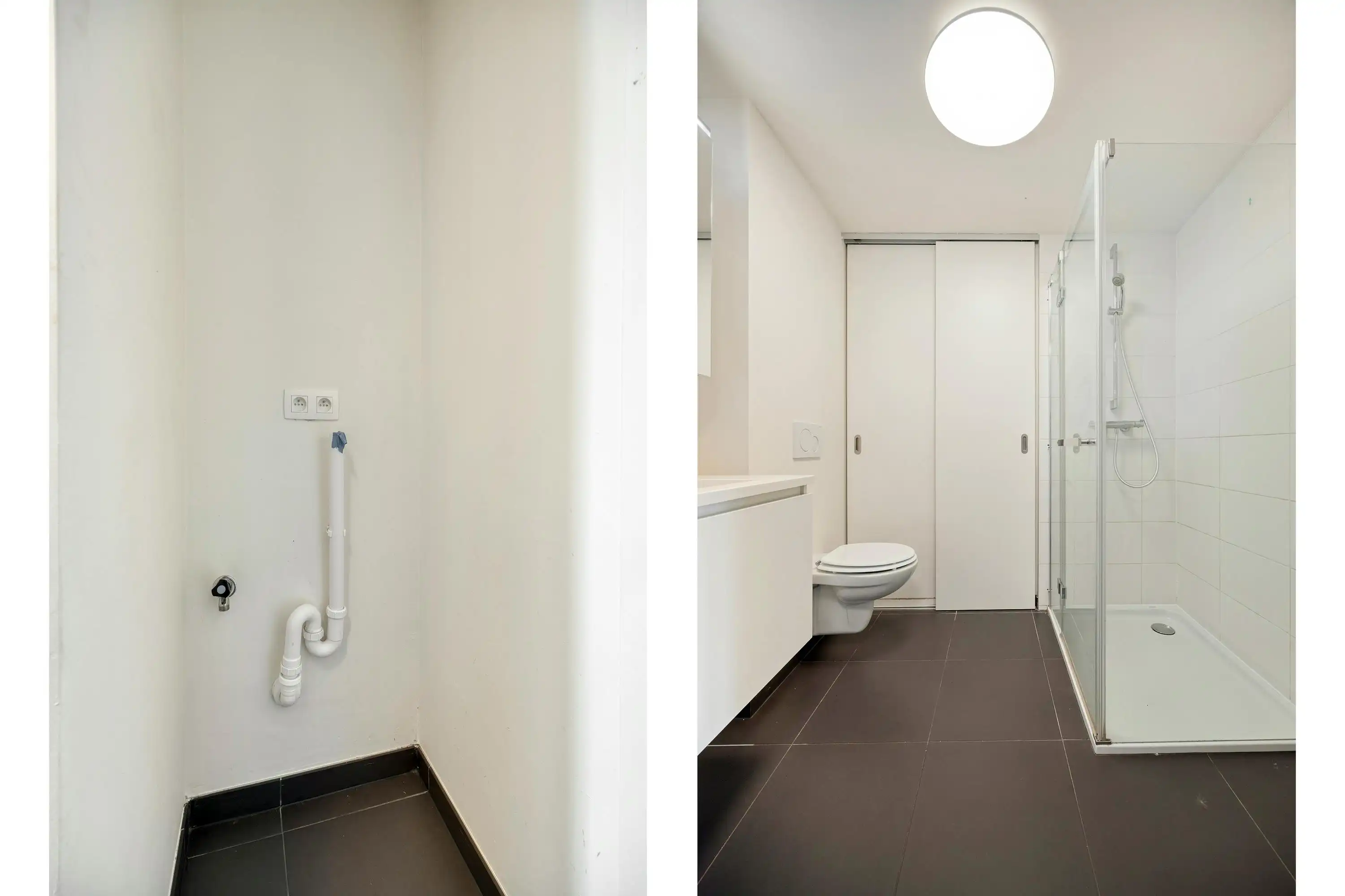 Penthouse Studio met zicht op Tour & Taxis Te koop  foto 10