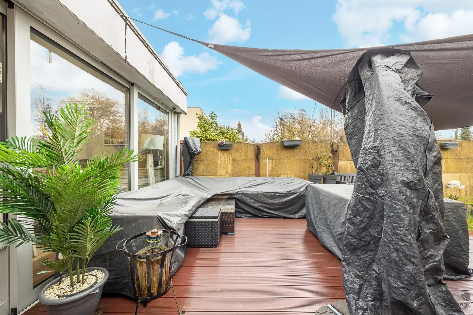 Woning met 3 (mog.4) slk, garage en ruime tuin in Brasschaat foto 11