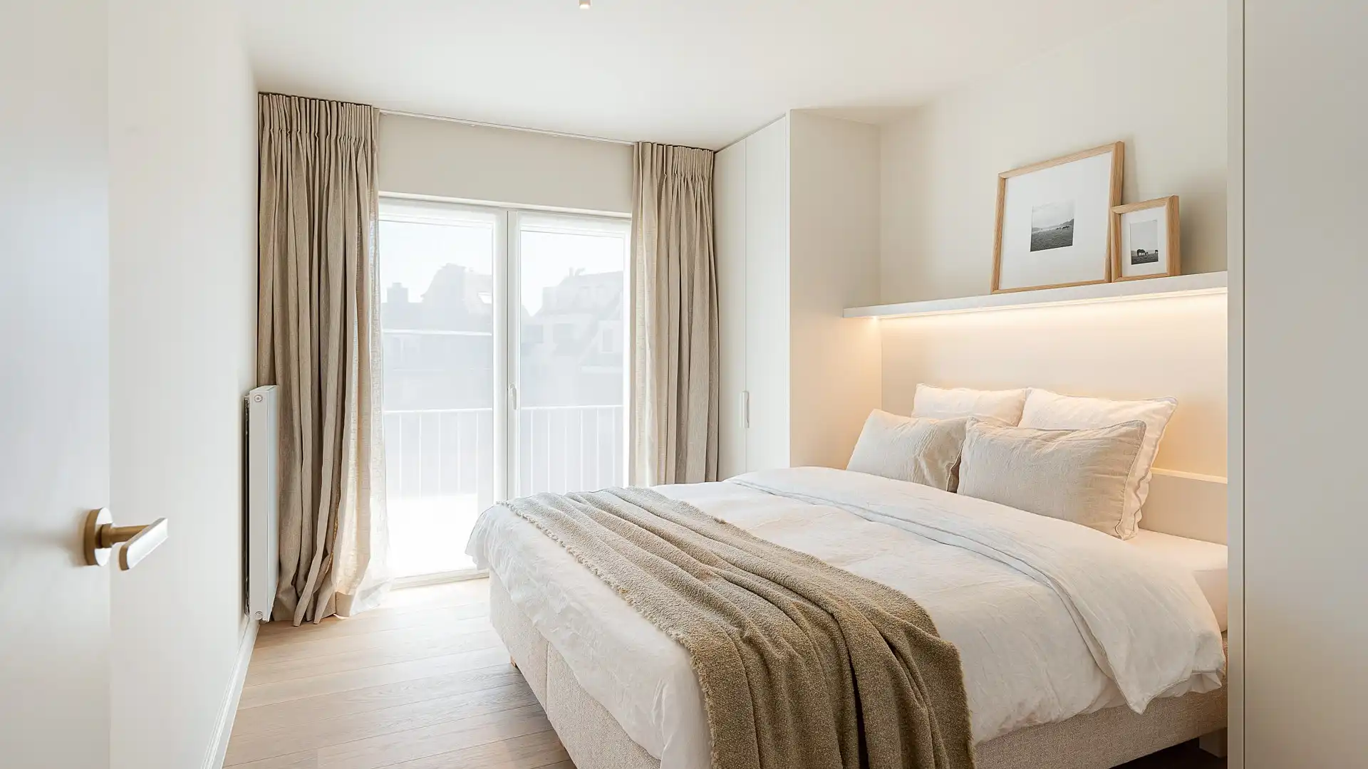 Luxueus afgewerkt appartement ideaal gelegen tussen Lichttoren- en Driehoeksplein foto 13