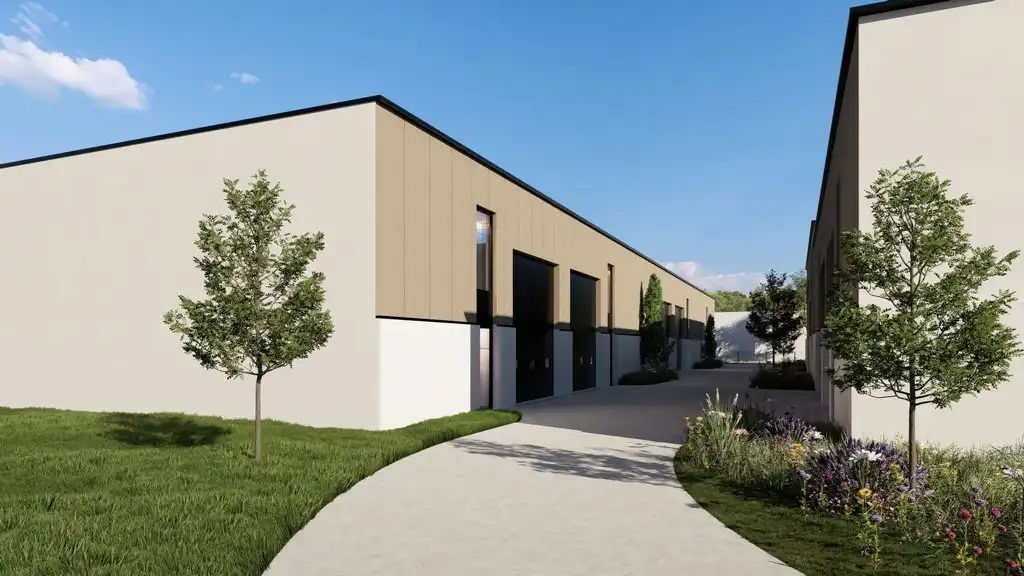 Nieuwbouw KMO-unit te koop in Bizzpark Doornzele foto 24