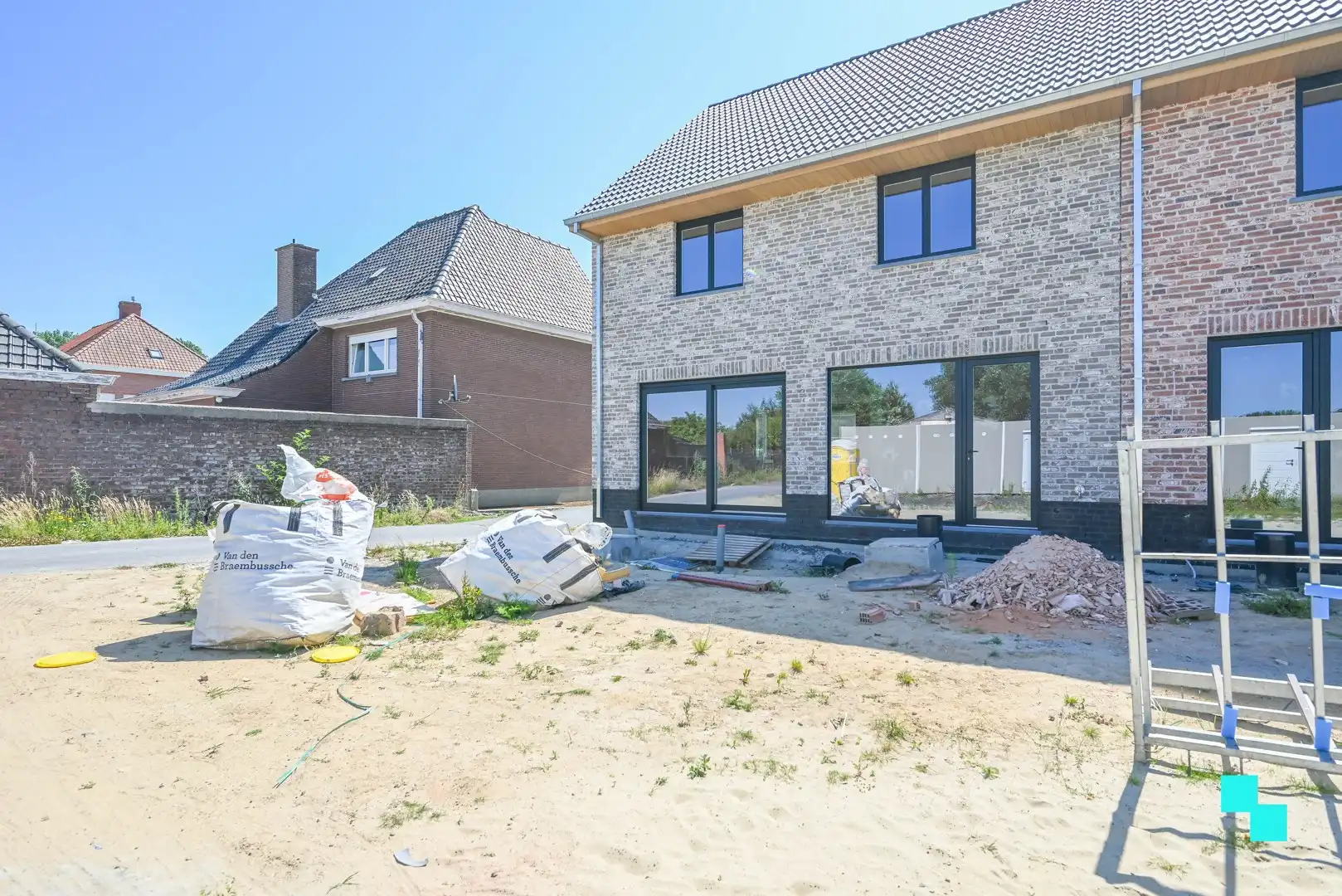 Halfopen nieuwbouwwoning in Markegem foto 11