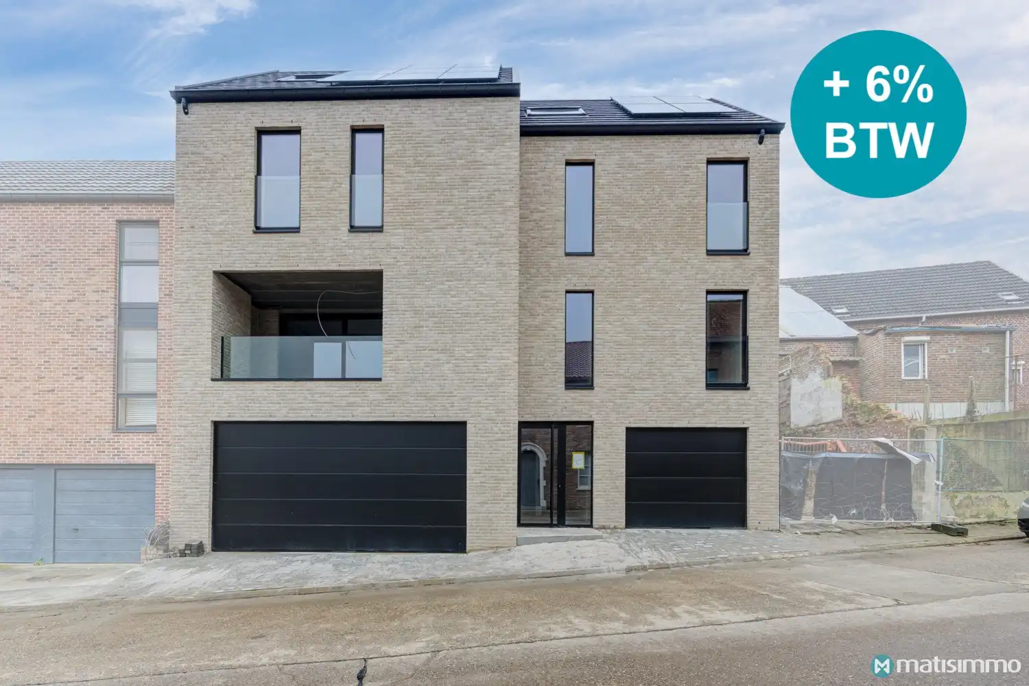 NIEUWBOUWPROJECT MET 2 APPARTEMENTEN MET VERLAAGD BTW-TARIEF VAN 6% TE HERDEREN foto {{pictureIndex}}