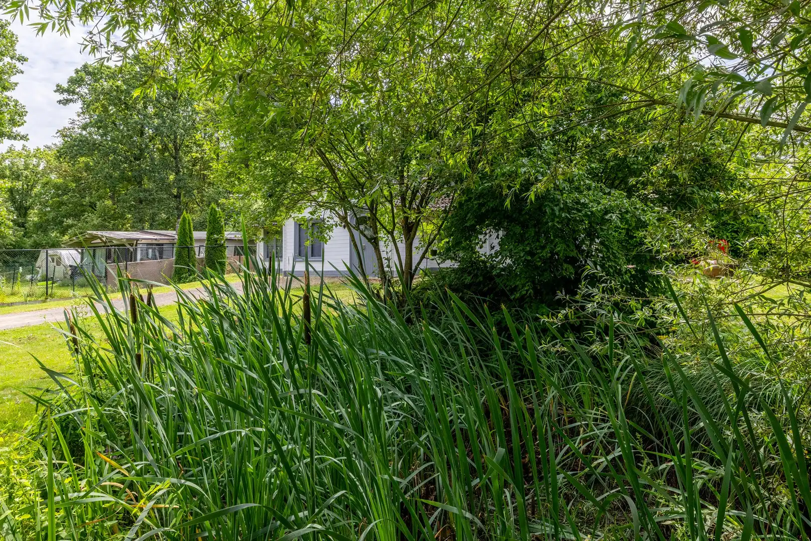Instapklare bungalow  (vakantiewoning) op een prachtig perceel in het groen te Herselt! foto 12
