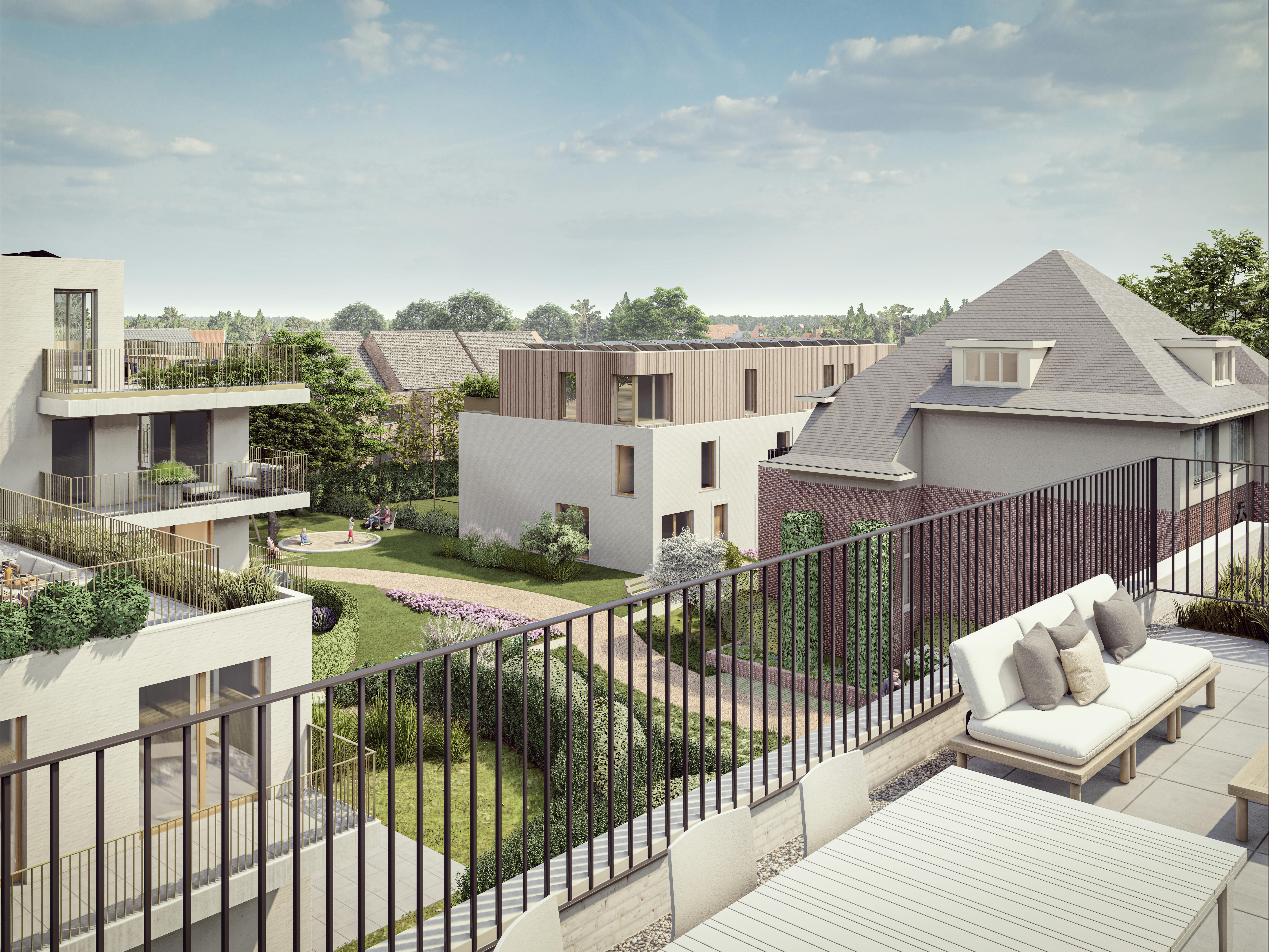 Riant penthouse te koop in het hartje van Hoogstraten  foto {{pictureIndex}}
