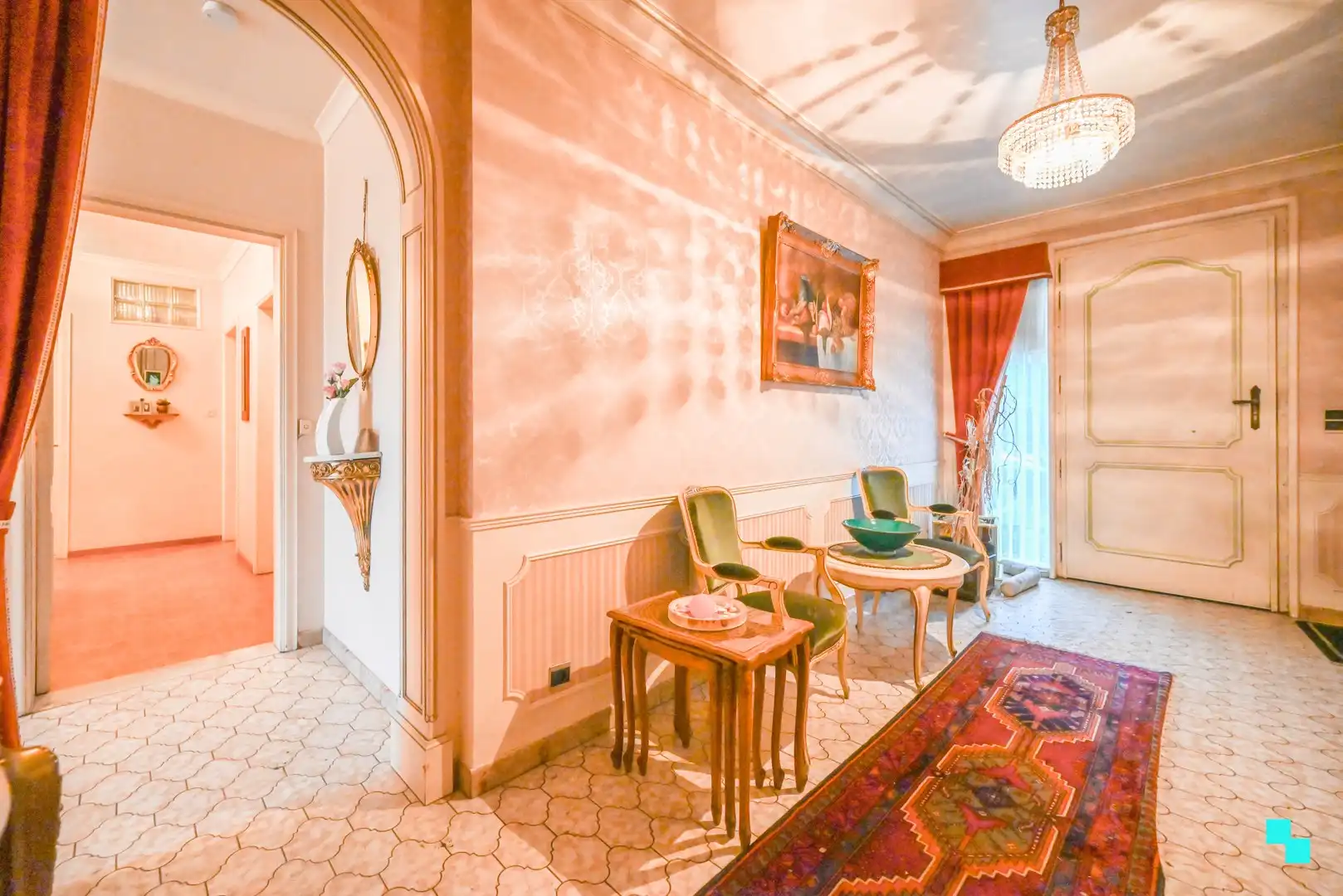 Statige gelijkvloerse villa in Waregem foto 4