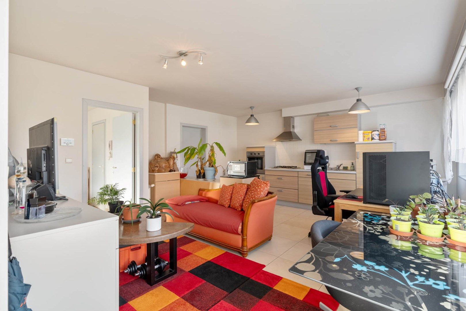 Gelijkvloersappartement met 1 slaapkamer en twee standplaatsen te Riemst, Vlijtingen foto 6