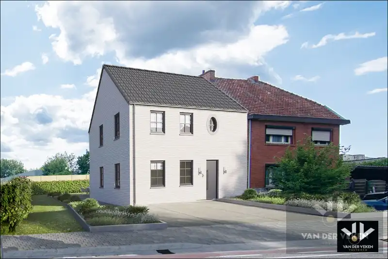 Interessante projectgrond met Zuidwest gerichte oriëntatie van 28 aren 16 centiaren op centrale locatie in Diepenbeek met mogelijkheid tot verkaveling naar drie halfopen bebouwingen of de bestaande oude verkaveling te gebruiken van 1 HOB en 1 Open Bebouwing! foto 2