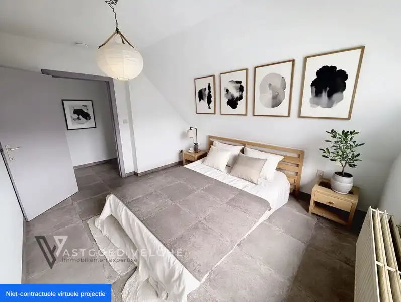 Centraal gelegen duplex appartement met 3 slaapkamers, 2 terrassen en private tuin ! foto 23