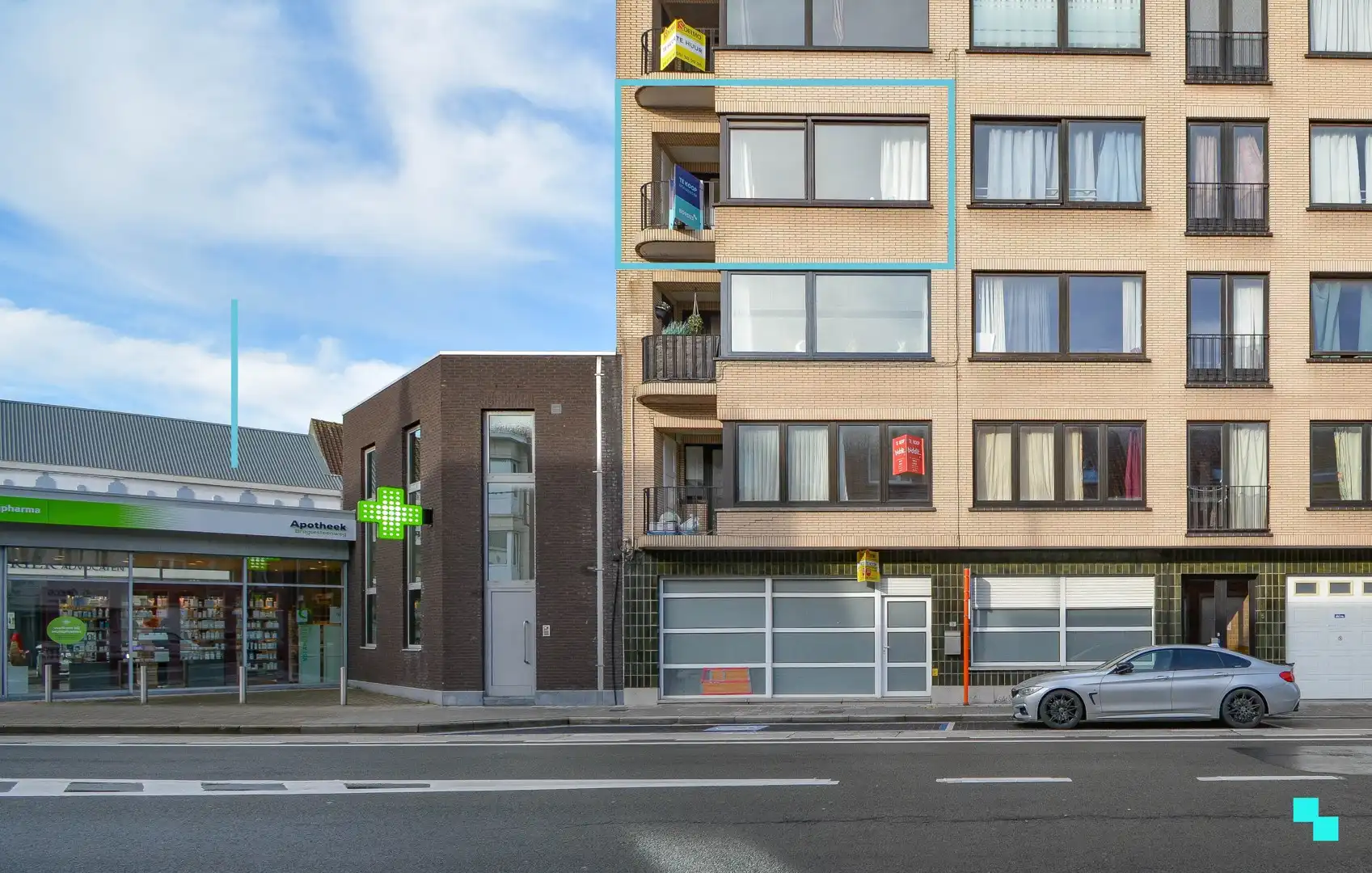 3-slaapkamer appartement met garage te Roeselare foto {{pictureIndex}}