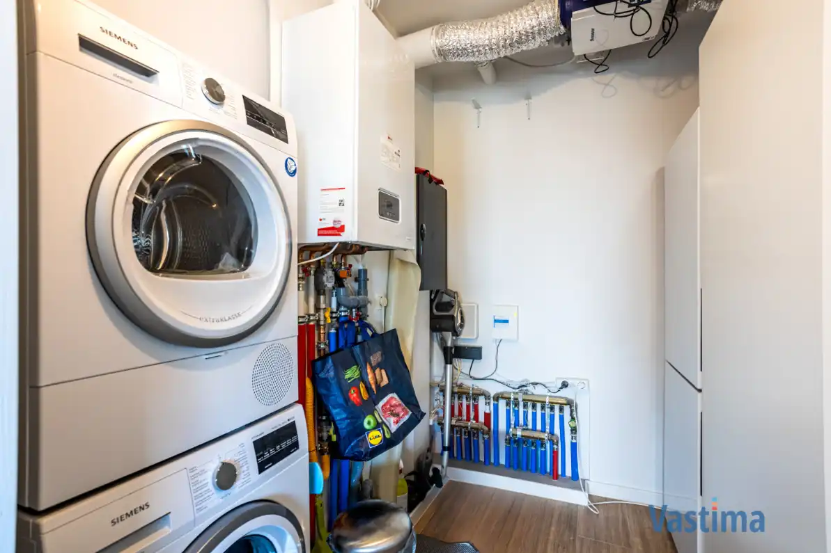 Energiezuinig appartement met 2 slaapkamers, terras en zicht op groen foto 15