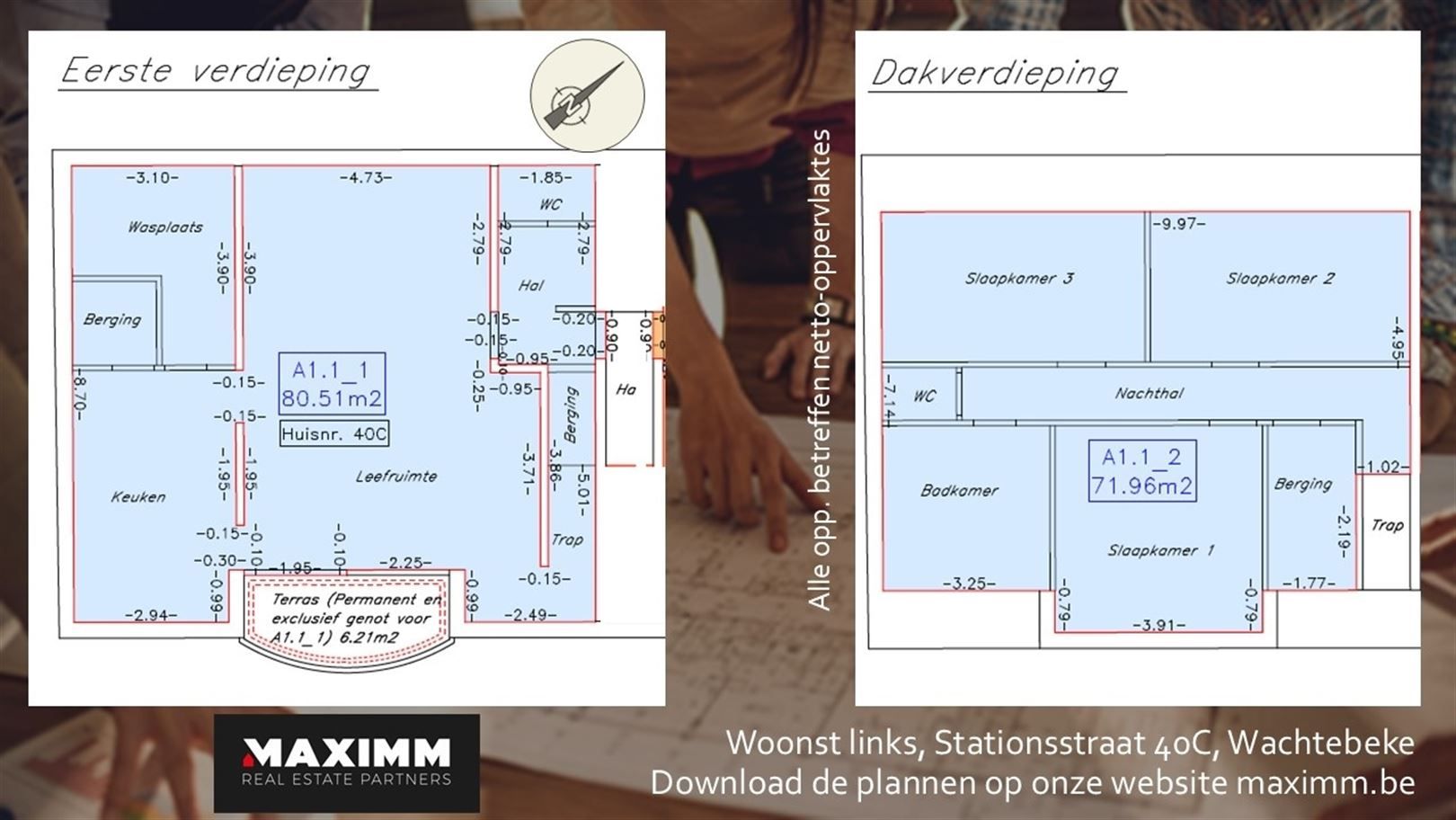 ZEER ruime woonst met 3 slaapkamers (169 m²) en zolder foto 24