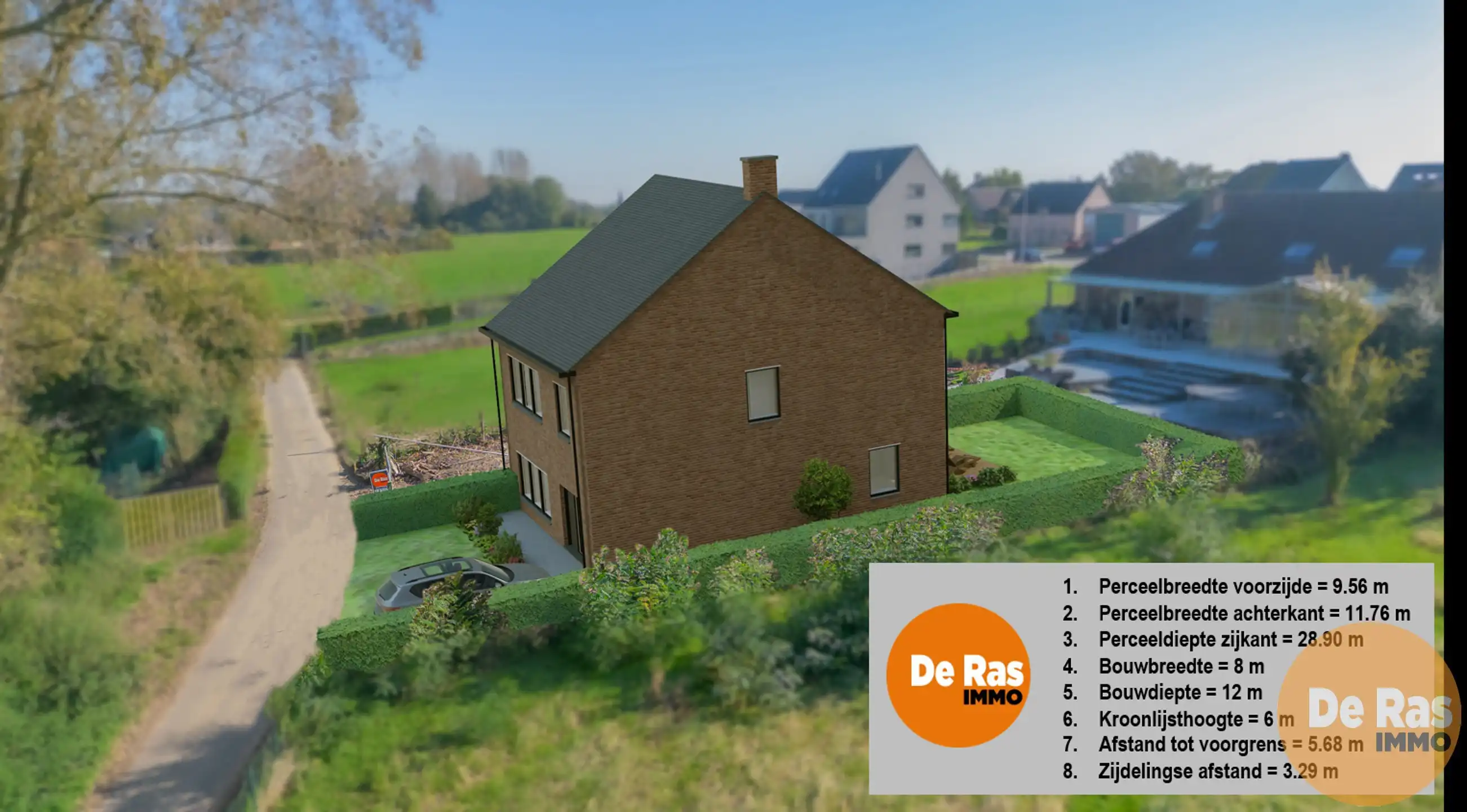 SMETLEDE - Bouwgrond voor HOB op uiterst rustige ligging  foto 2