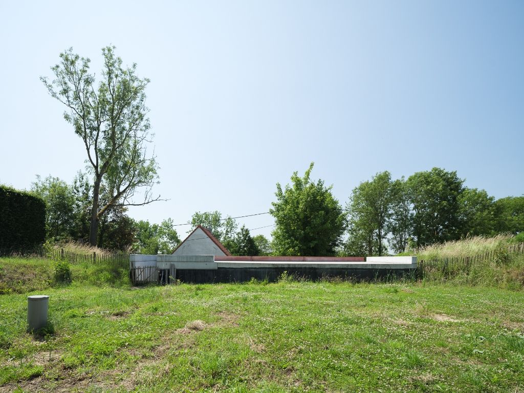 Architecturale casco-nieuwbouw bestaande uit een uitzonderlijke stapelwoning met onderliggende garage en adembenemende zichten over de Scheldevallei. foto 9