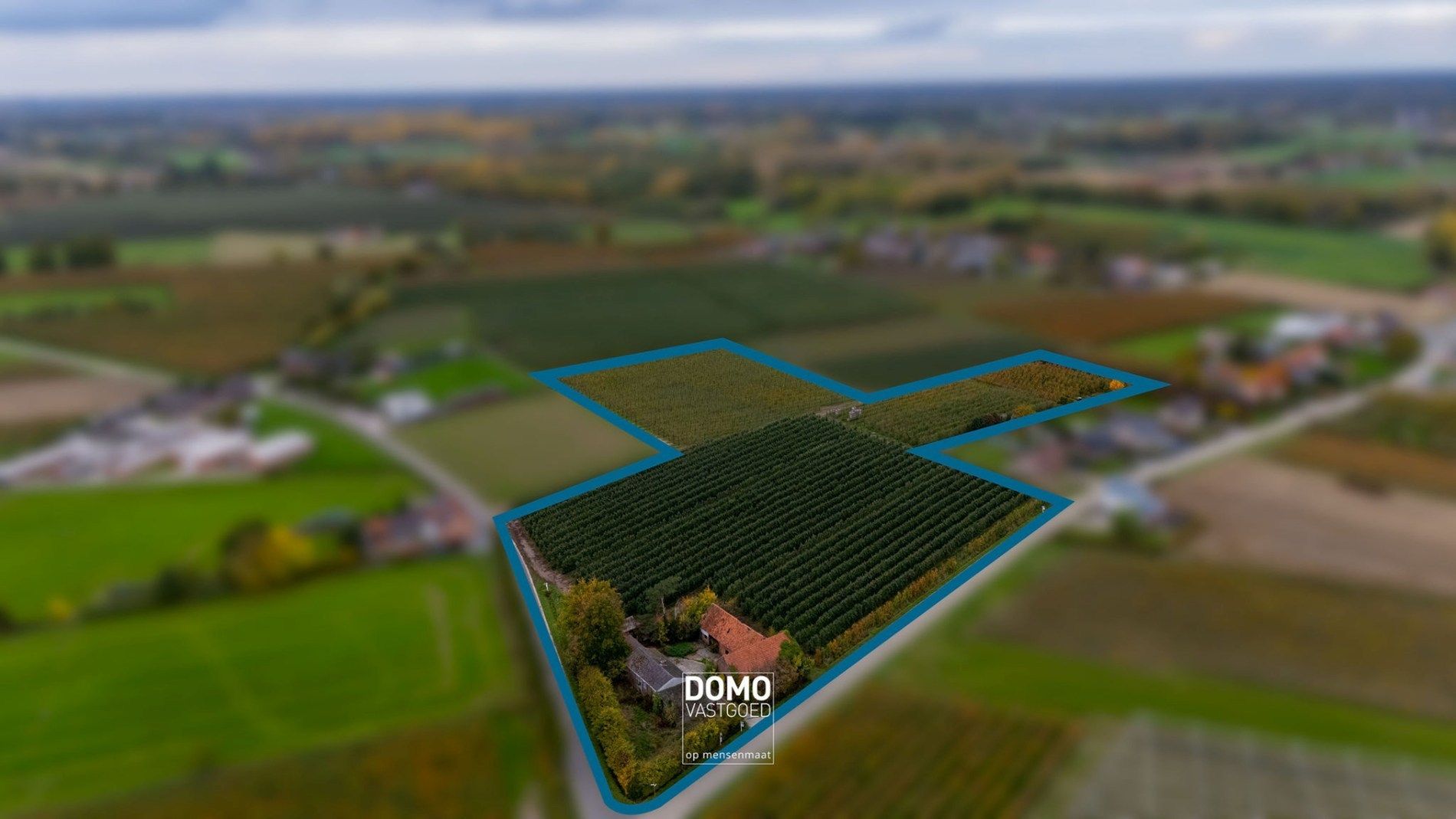 PRACHTIG GELEGEN HOEVE TE KOOP OP EEN PERCEEL VAN 3HA 55A 31CA TE HERK-DE-STAD  foto {{pictureIndex}}