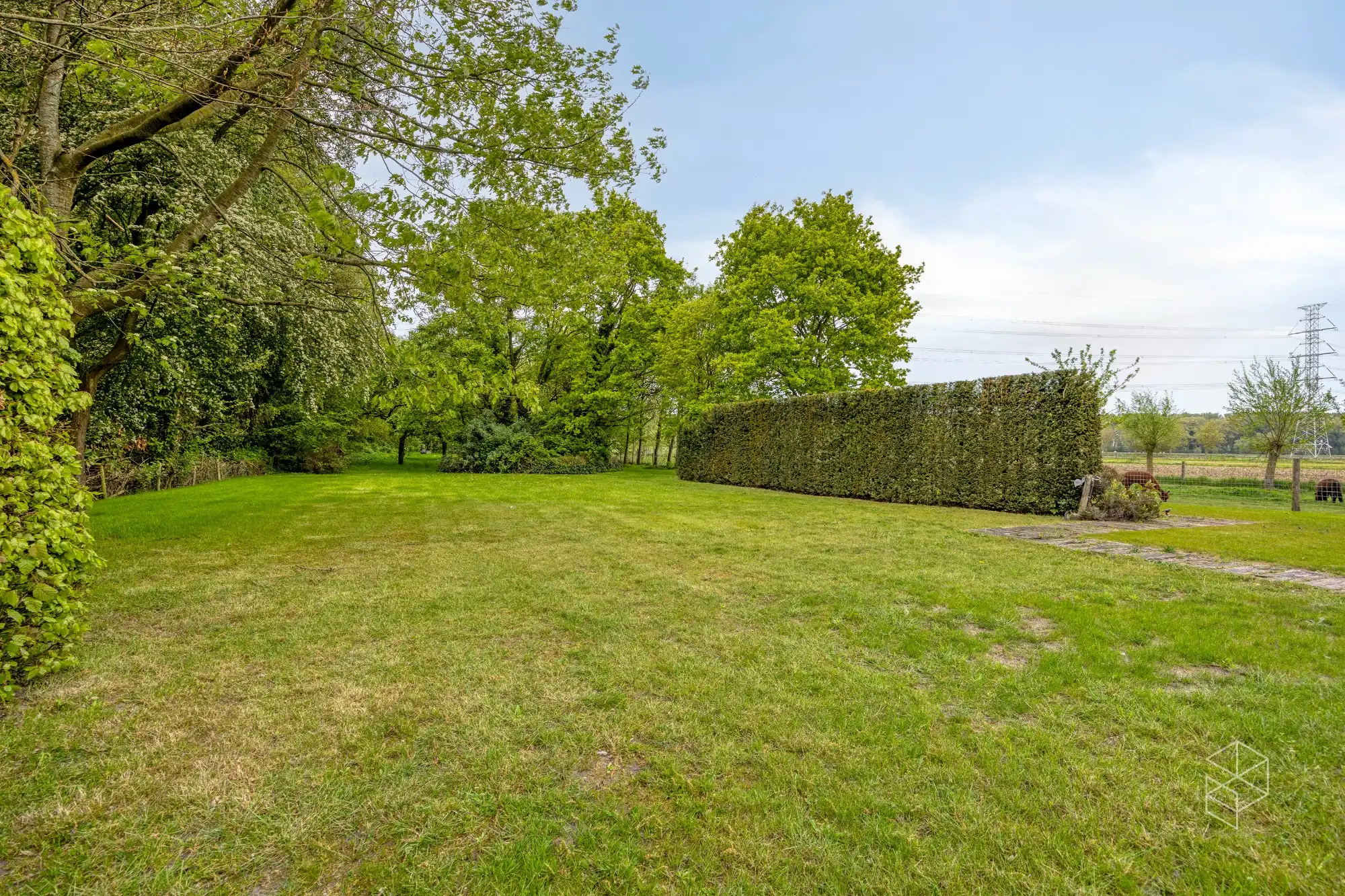 Karaktervolle villa met polyvalent bijgebouw, zwemvijver & aangelegde tuin met uitweg op 4.012m² foto 17
