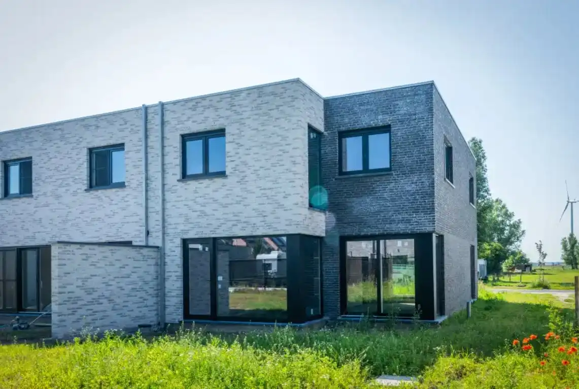 Halfopen nieuwbouwwoningen in centrum Kaprijke foto 8