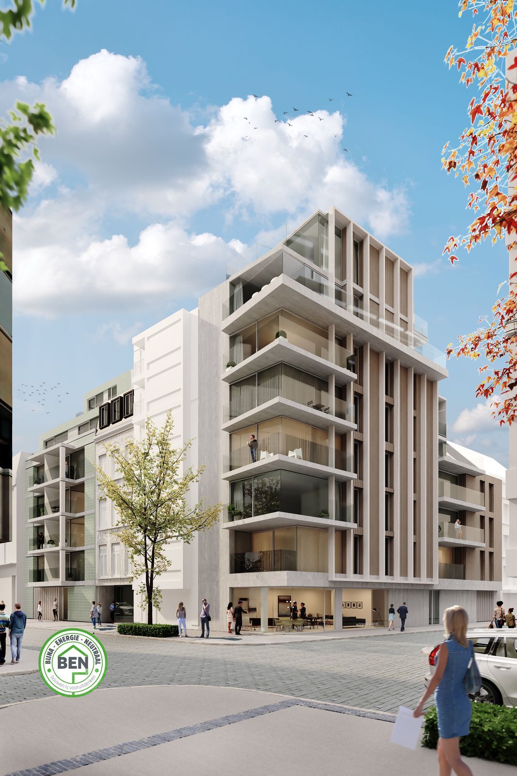 Luxueus appartement met 2 slpk én 2 terrassen in hartje centrum foto {{pictureIndex}}