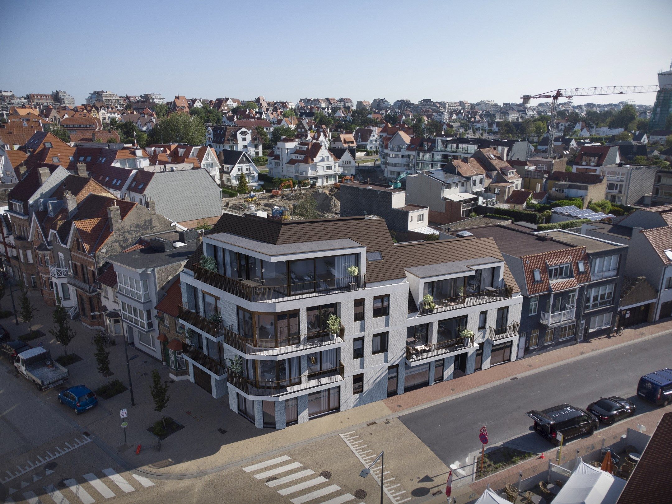 Res "Perlot": Groot duplex appartement met terras en tuin te Knokke-Duinbergen foto 8