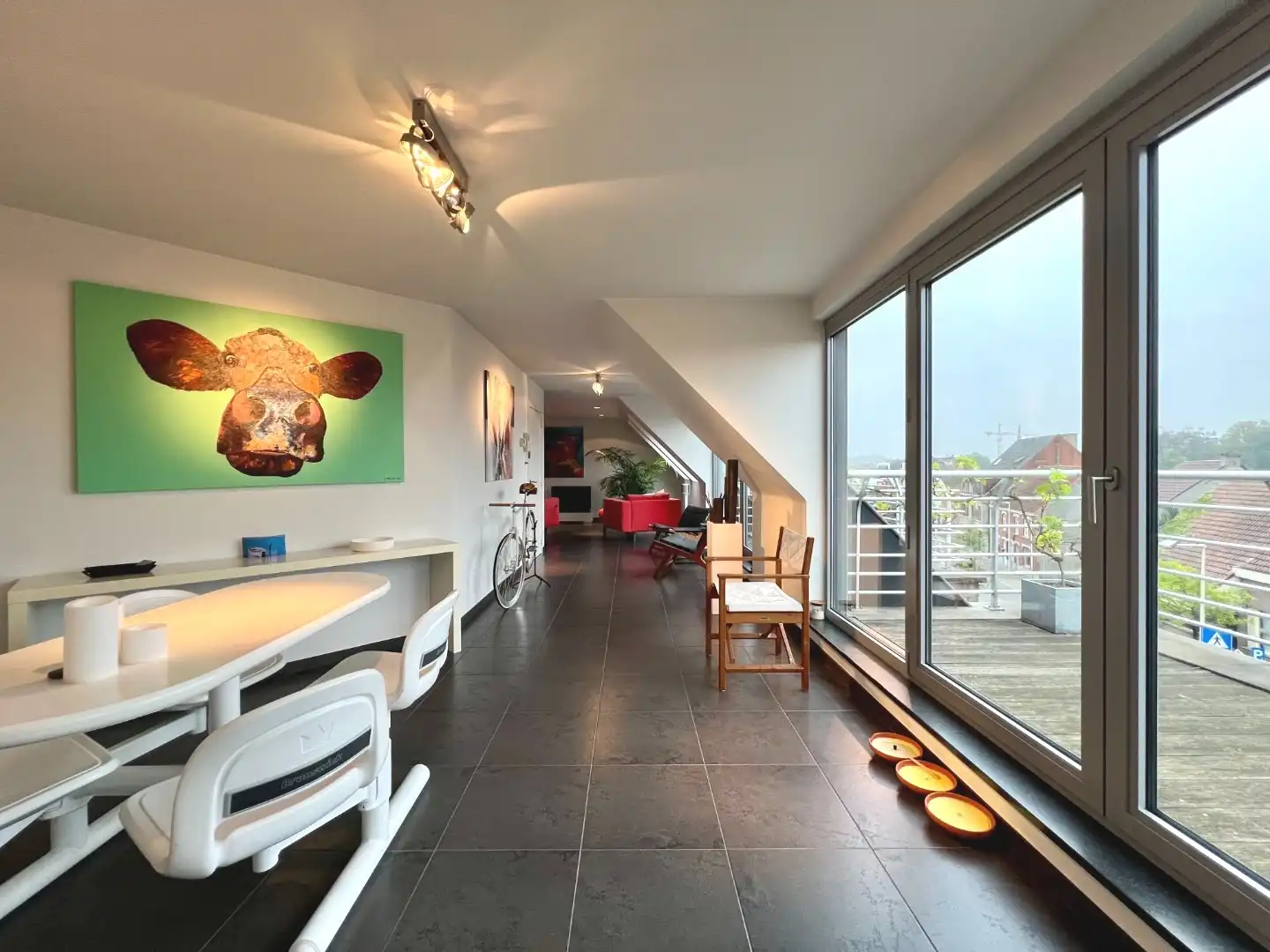 Duplex appartement met 3 slaapkamers en zolderberging foto 2