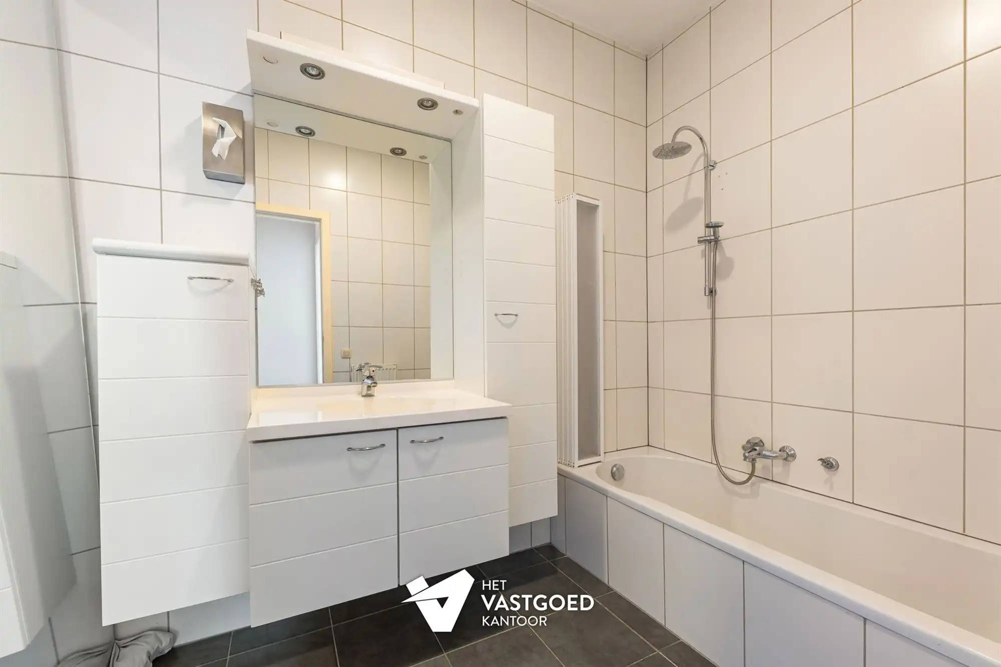 PRACHTIG GELEGEN GELIJKVLOERS APPARTEMENT MET 1 SLAAPKAMER EN ZEER RUIM TERRAS AAN DE KEMPISCHE KAAI TE HASSELT foto 18