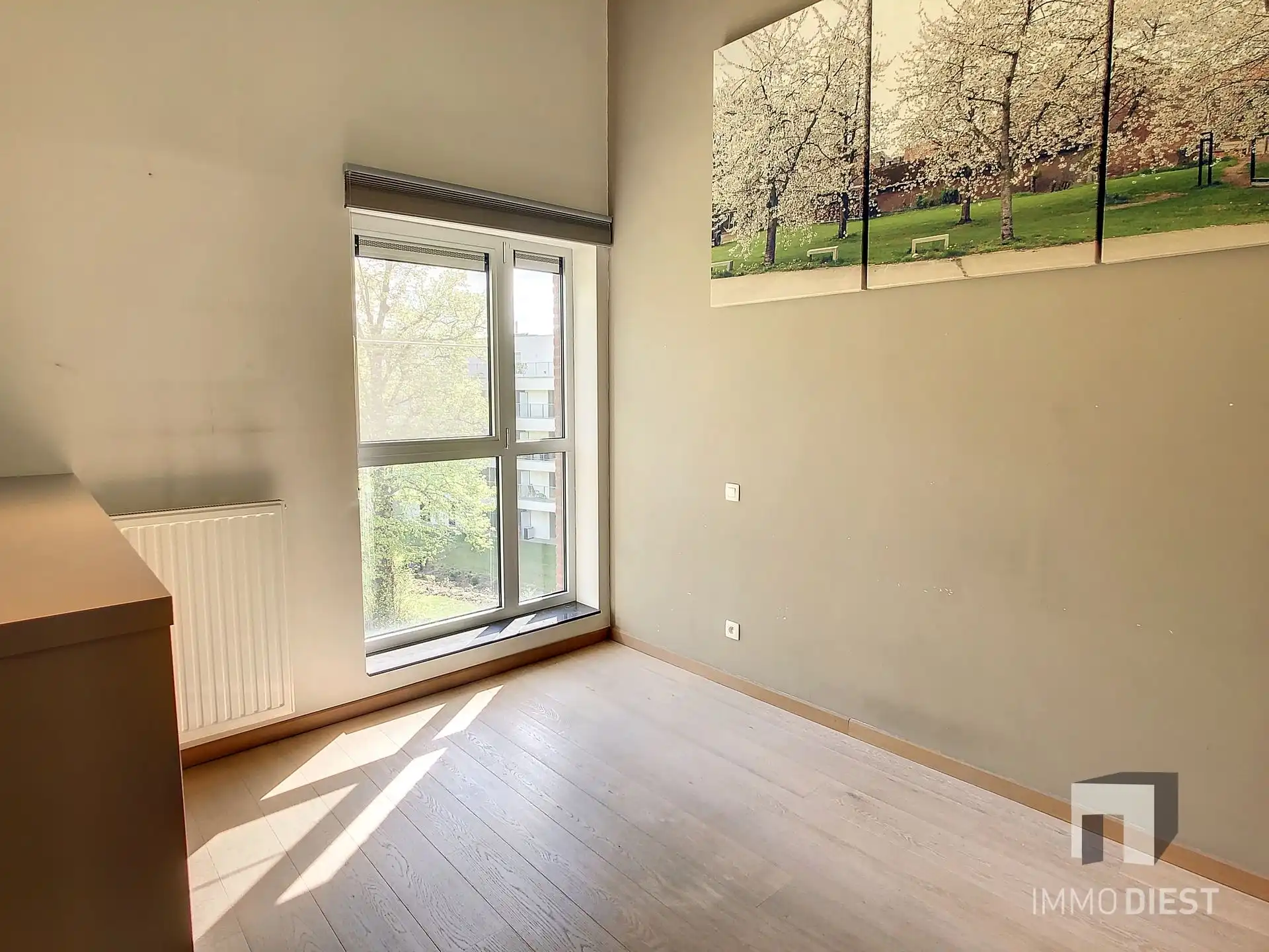 Knappe duplex met zicht op park en Demer - 3 slpks en parking foto 14