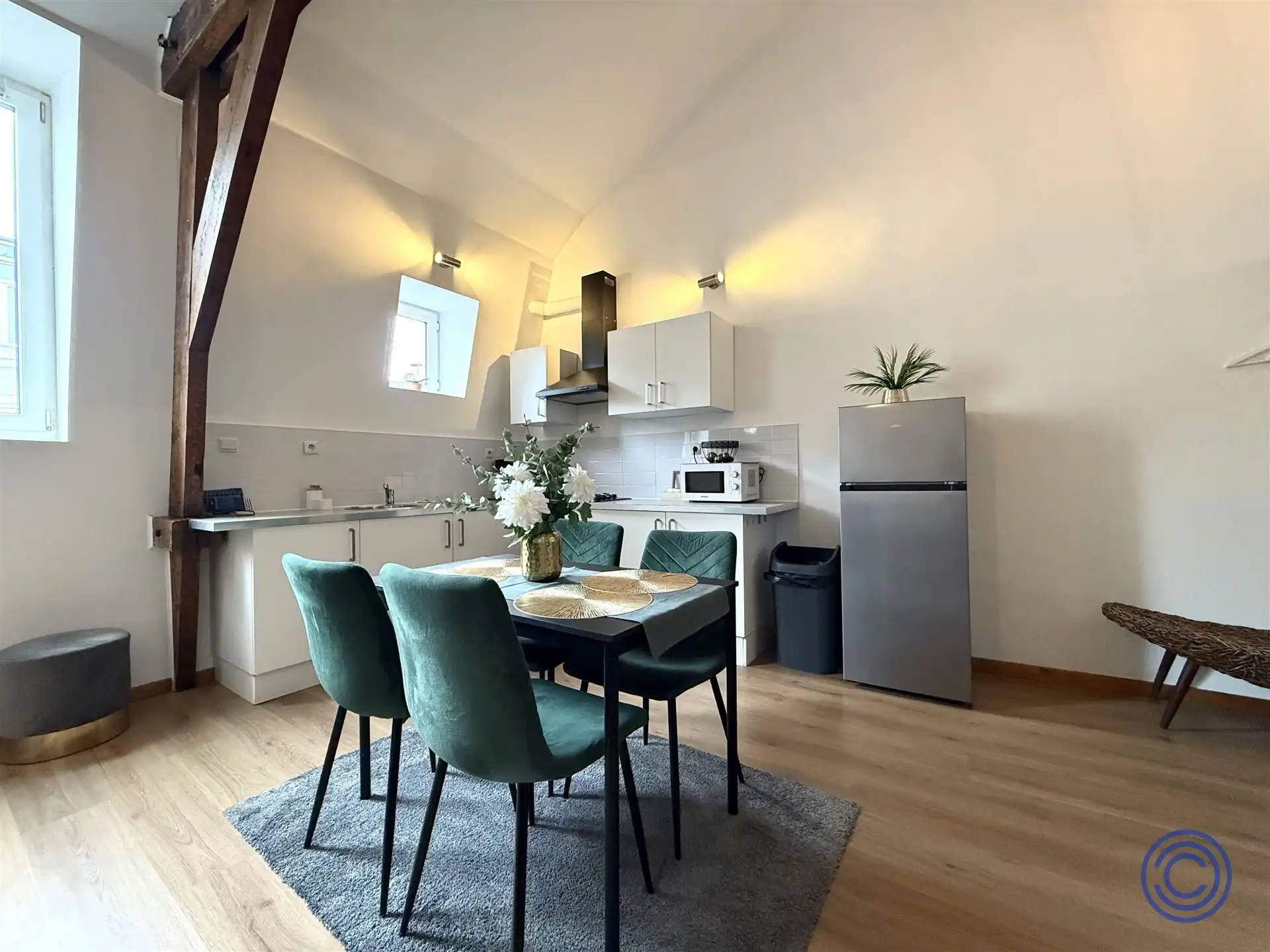 Gemeubeld 1 slpk app op TOP locatie! foto 7