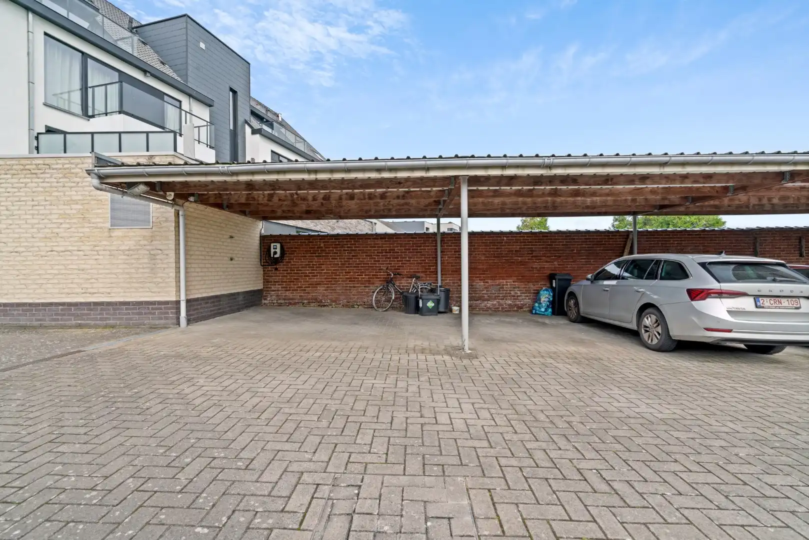 Duplex appartement in Herzele incl carport foto 13