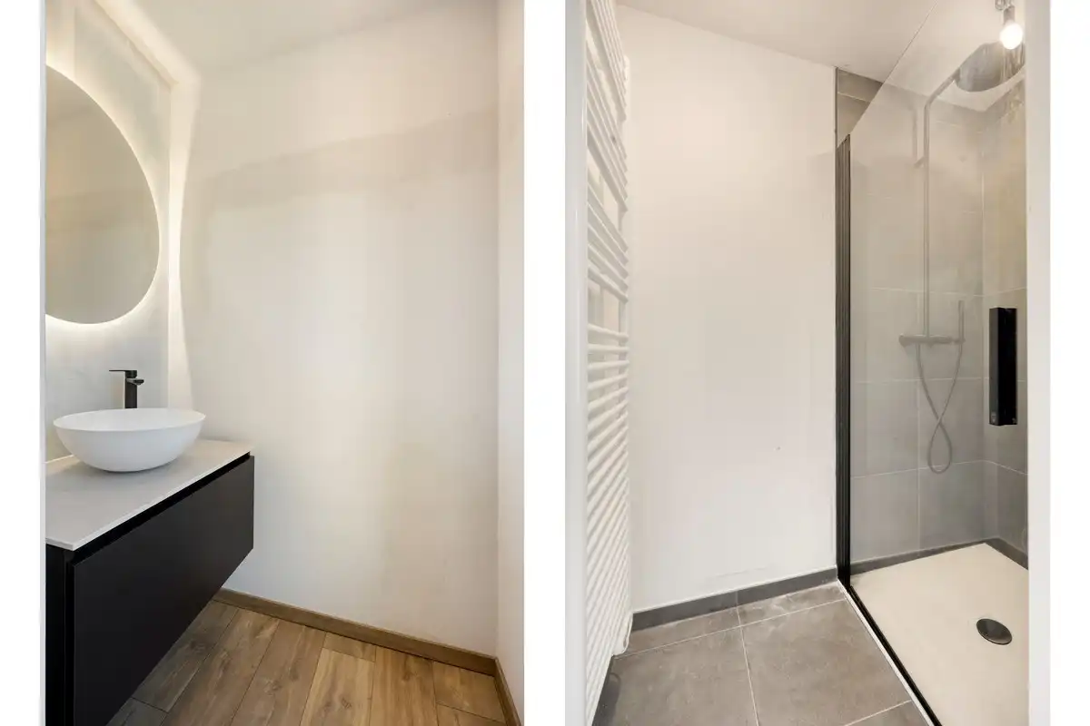 Instapklare woning met zeer goede afwerking, 3 slaapkamers, 3 badkamers, tuin, terras en autostaanplaats in het centrum van Tienen – EPC 27 kWh/m² - bewoonbare  foto 19