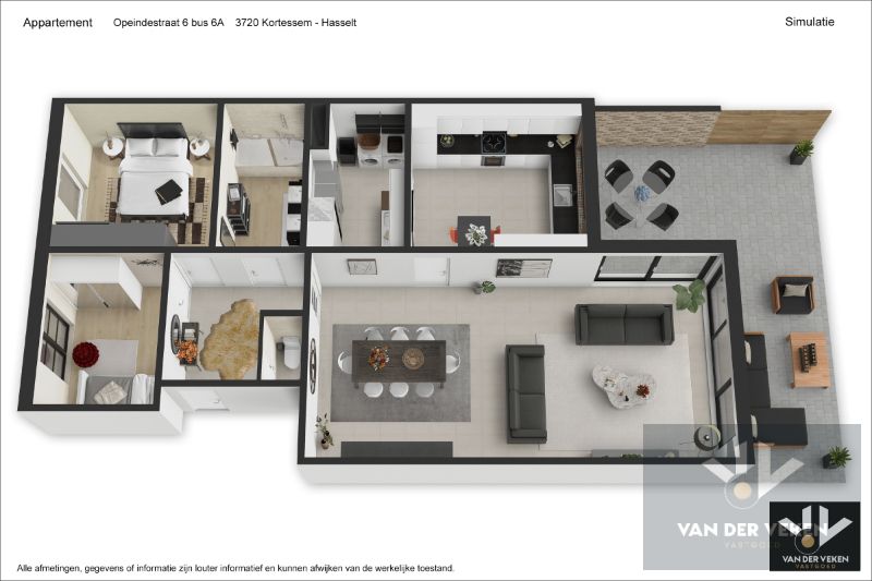 INSTAPKLAAR GLV 2-SLPKAPP MET TUIN EN TERRAS foto 24