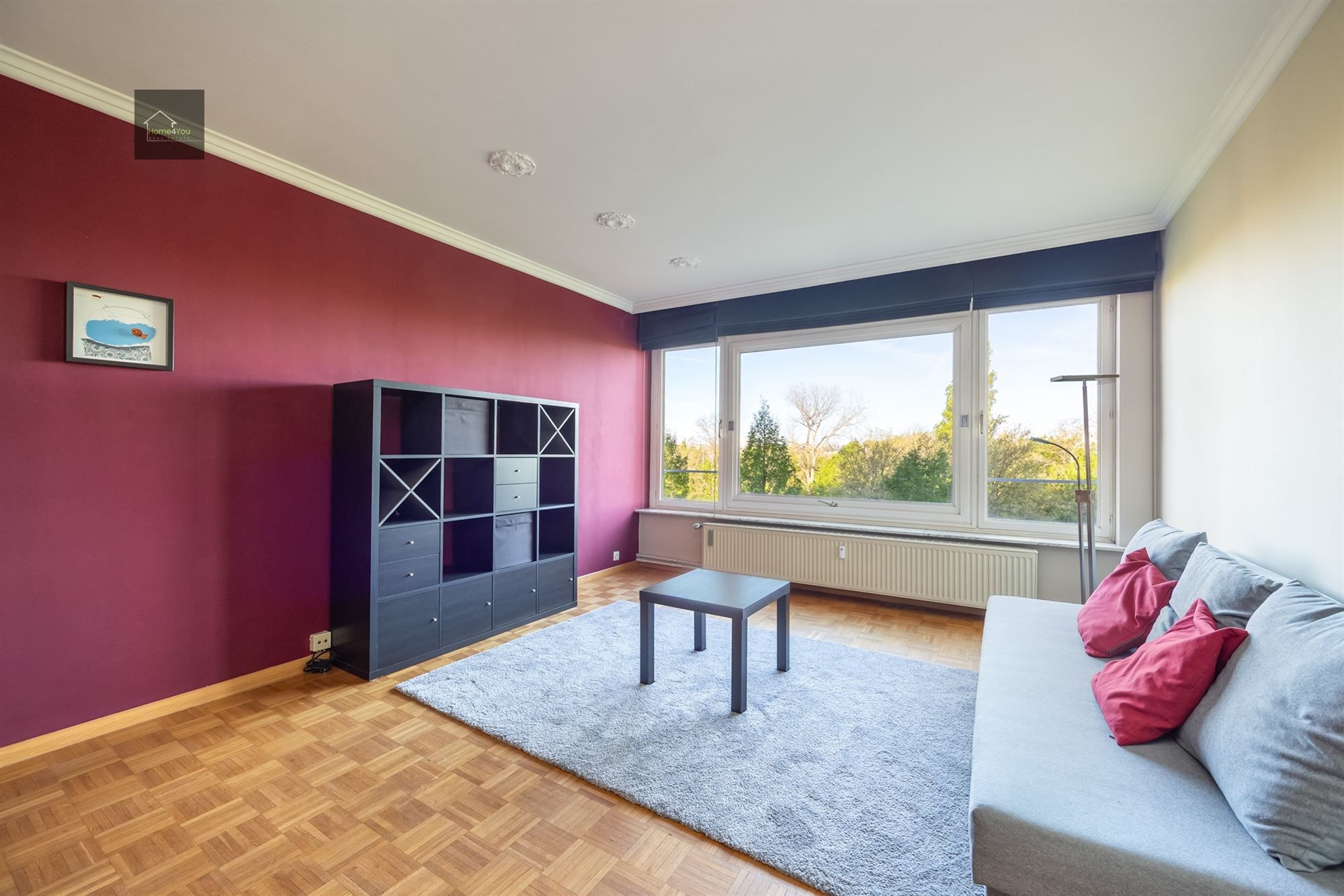 Lichtrijk appartement met 2 slaapkamers, autostaanplaats én groen uitzicht foto {{pictureIndex}}