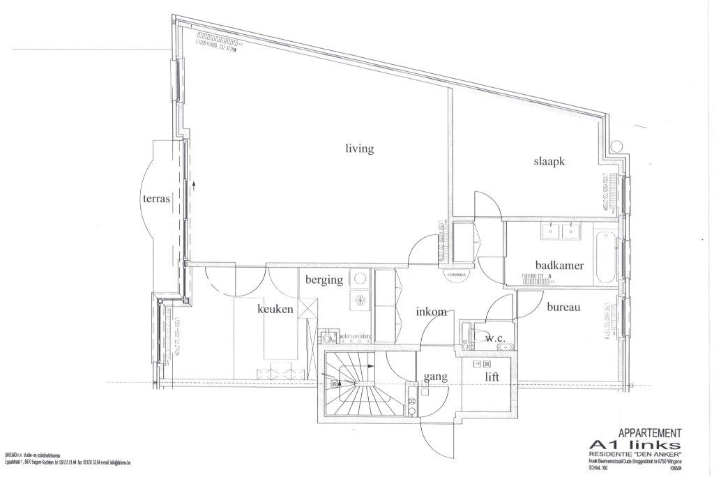 Ruim appartement met 2 slaapkamers, terras en garage in centrum Wingene foto 22