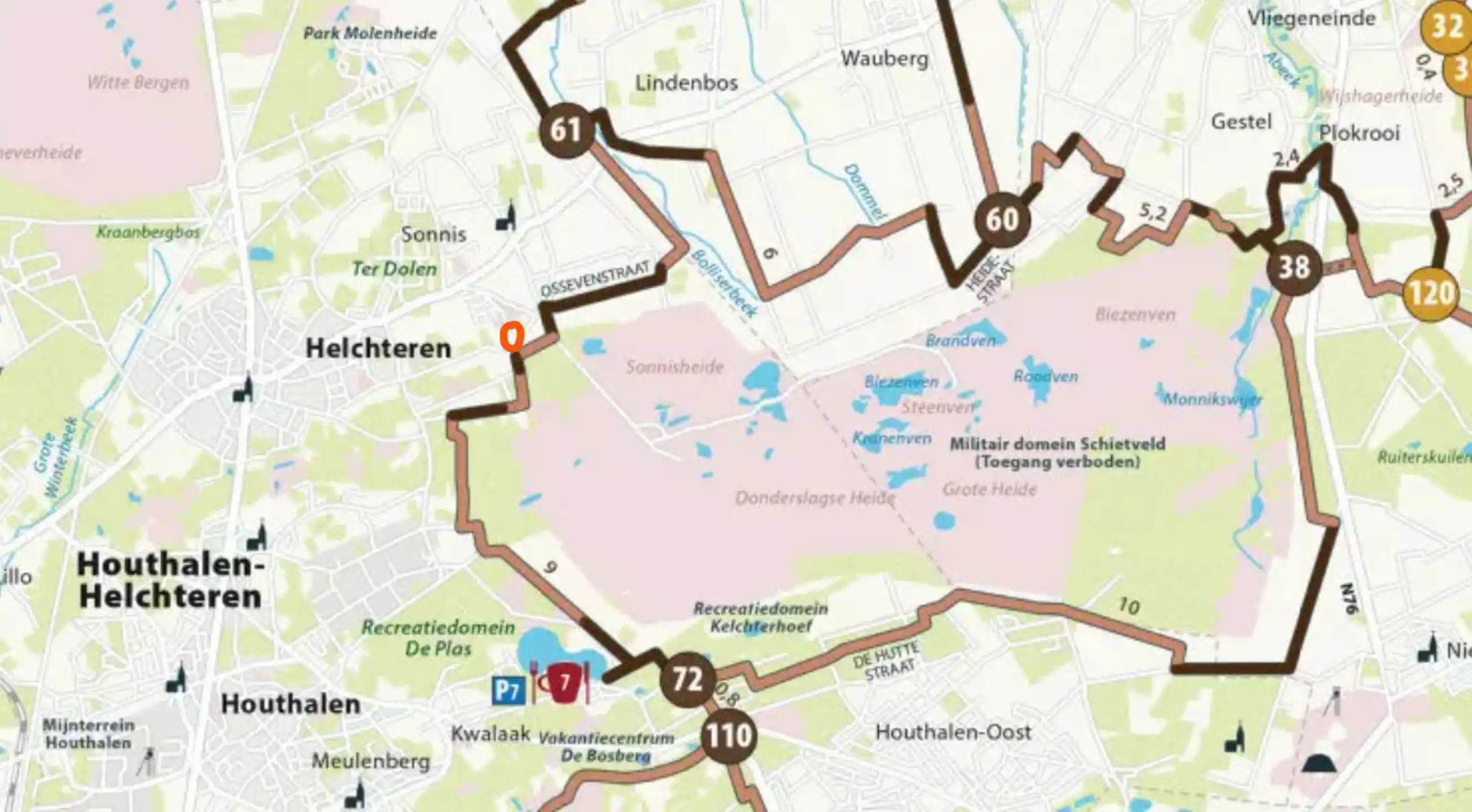 HELCHTEREN - Weiland met schuilstallen nabij ruiterpaden foto 11