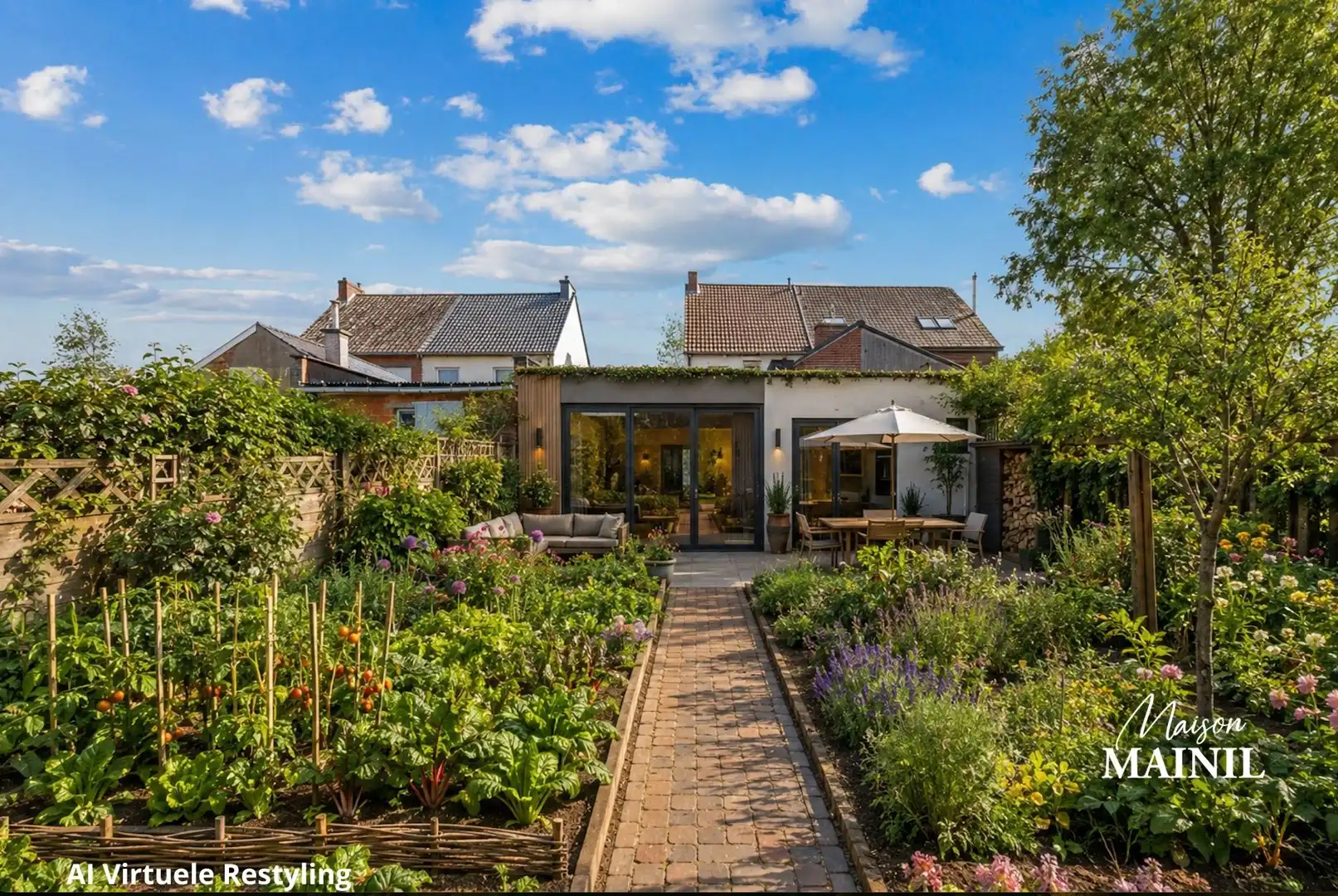 Charmante woning met 3 slaapkamers, atelier en vergezichten te Scheldewindeke. foto 25