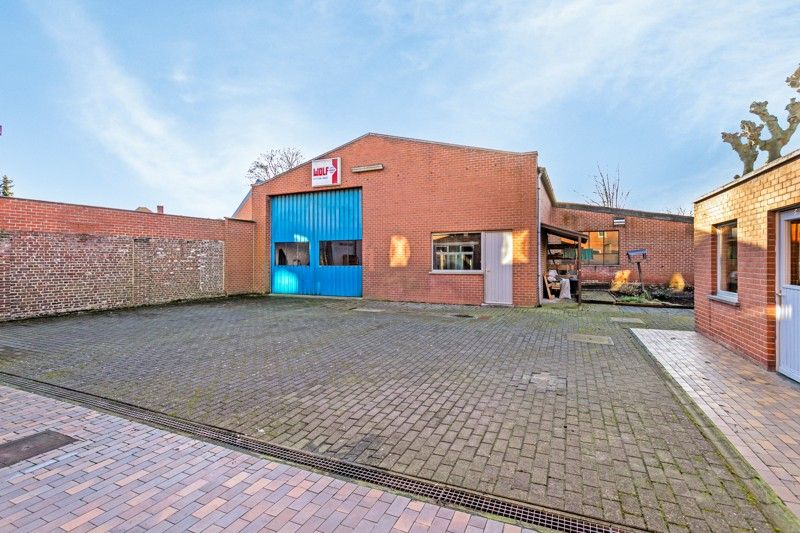 Alleenstaande woning met magazijn/loods TE KOOP in hartje Dentergem! foto 23
