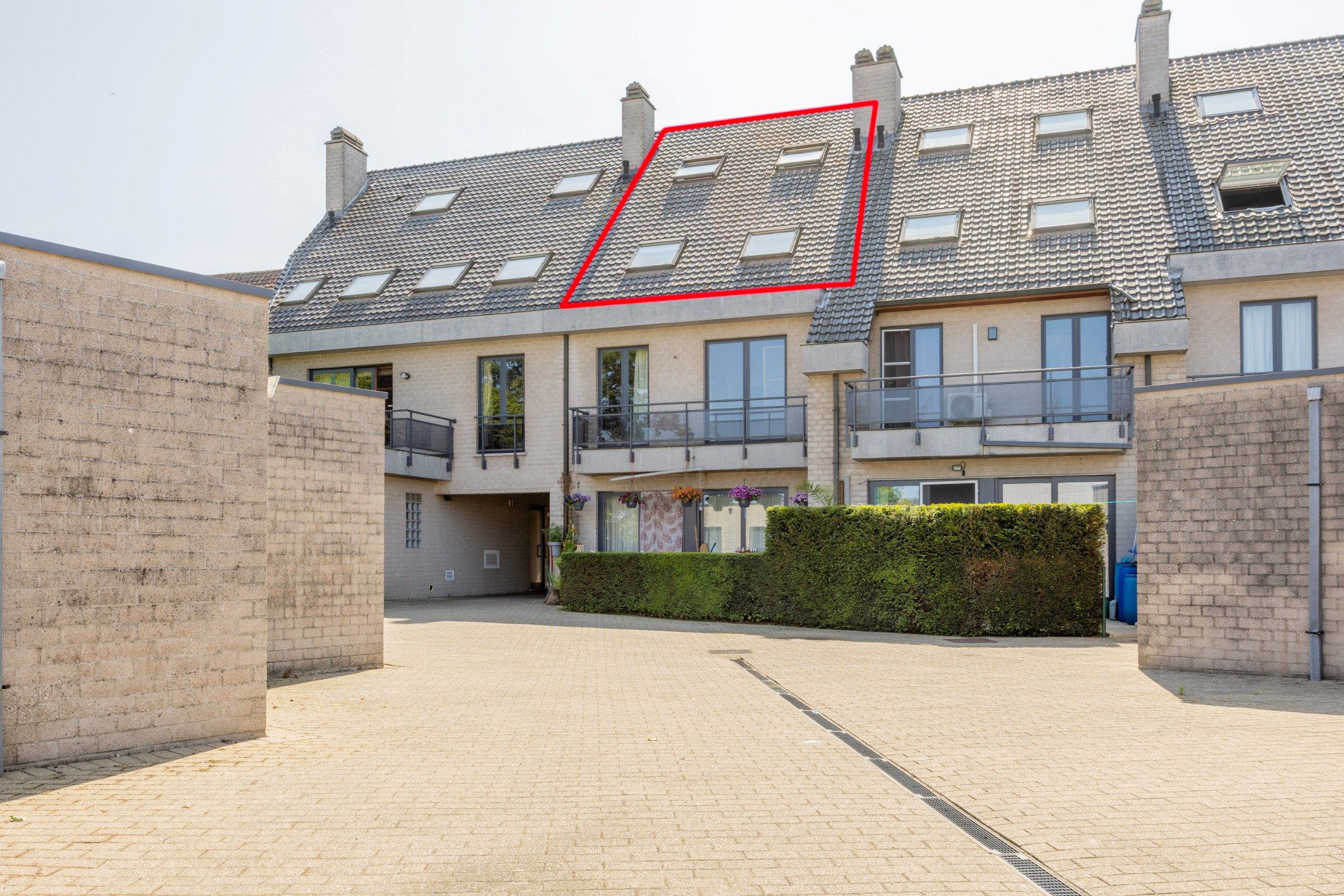 Gezellig duplex-appartement met garagebox in centrum Zulte. foto 11