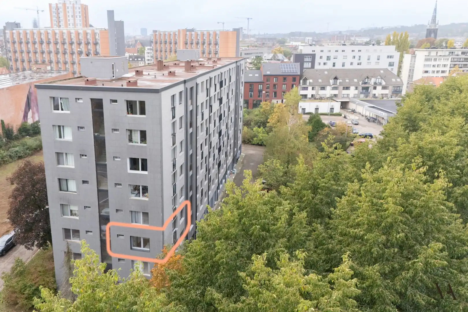 Zonnig hoekappartement met 2 slaapkamers op toplocatie in Leuven foto 19