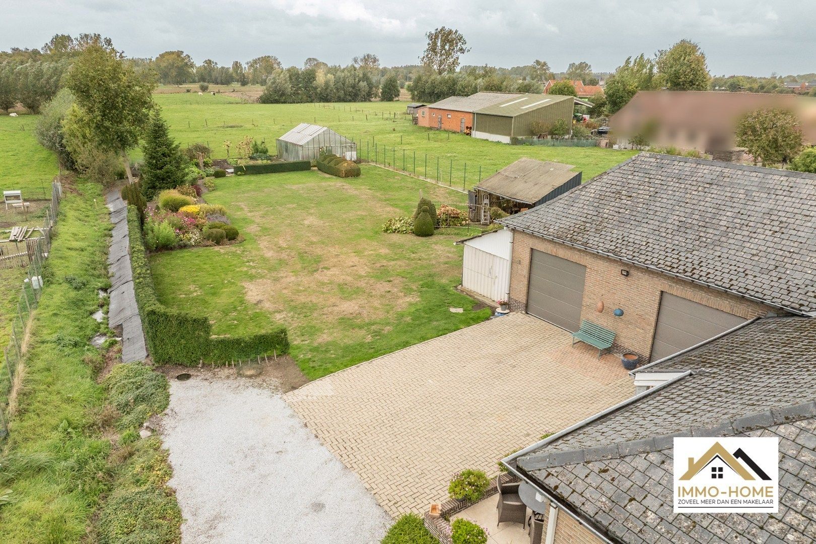 Vrijstaande woning met ruime tuin en open zicht!  foto 15