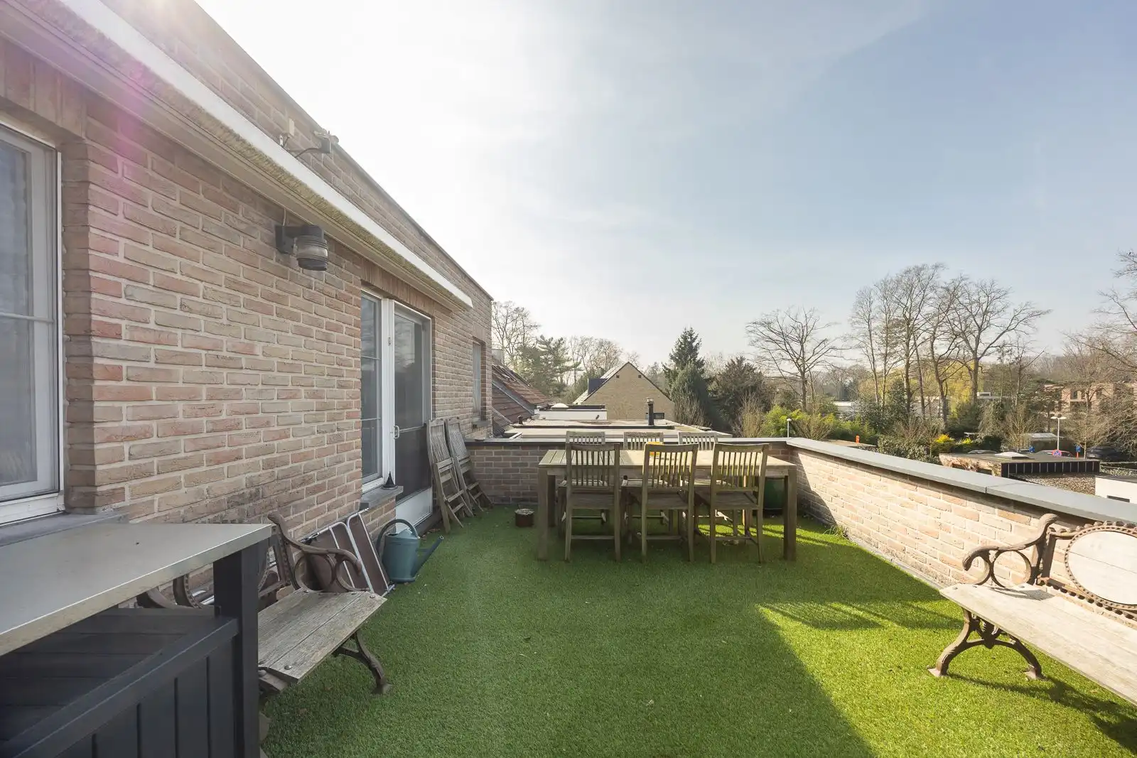 Duplex appartement met prachtig terras en private garage te huur in Hoogboom! foto 10